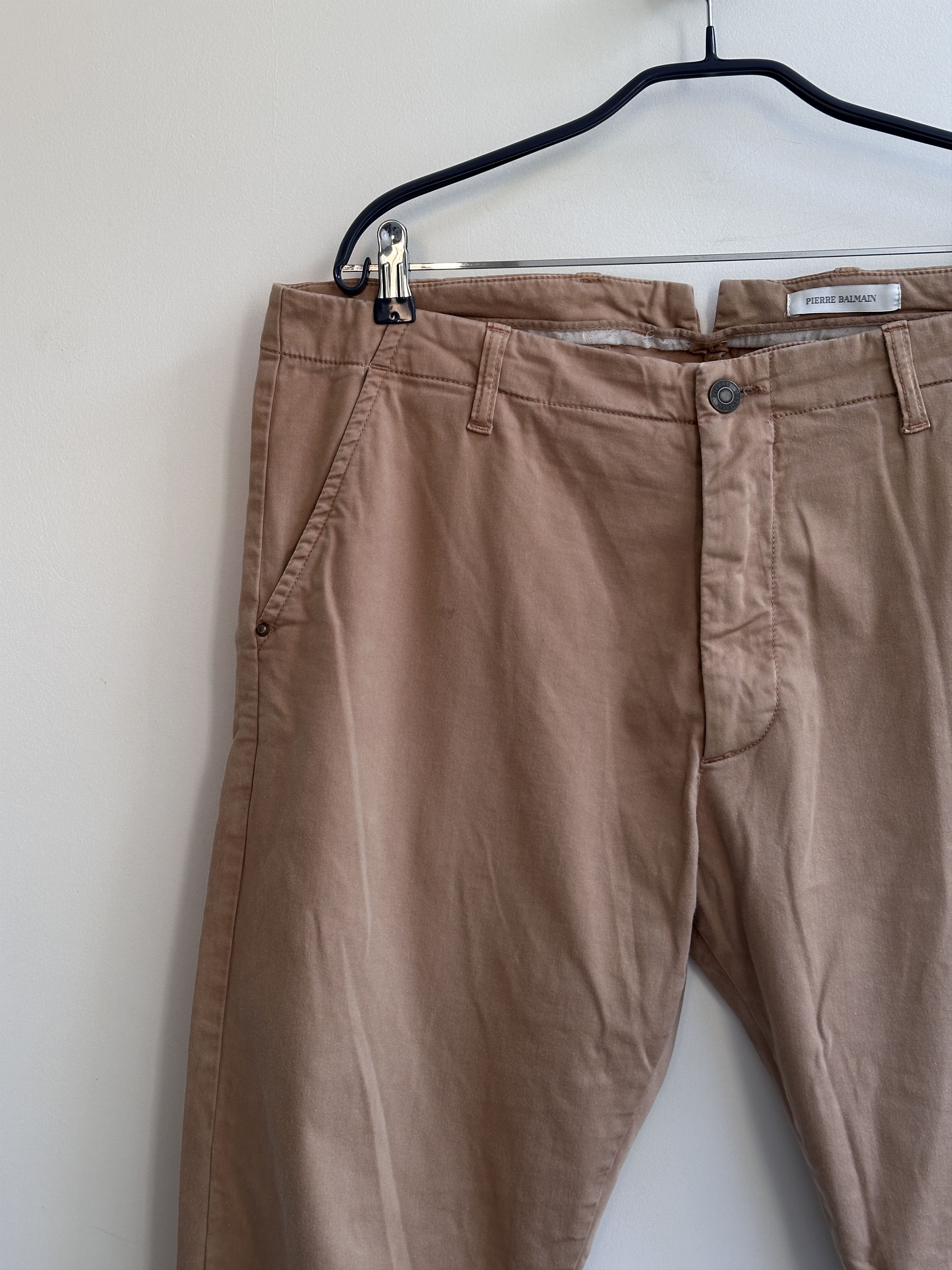 Pierre Balmain Pierre Balmain Beige Casual Pants Size US 36 / EU 52 - 8 Thumbnail
