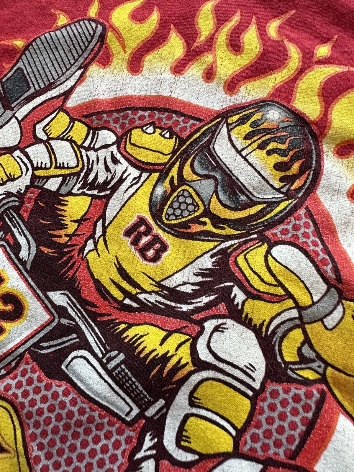 Vintage Vintage Y2K In Yo Face Motocross Graphic Tee Size US XS / EU 42 / 0 - 3 Thumbnail
