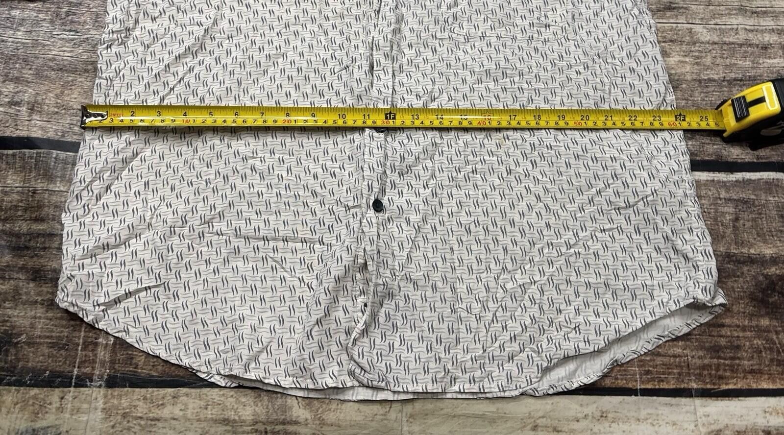 Other 90s Chiamare Shirt Mens Large Silk Geometric Short Sleeve Size US L / EU 52-54 / 3 - 12 Thumbnail