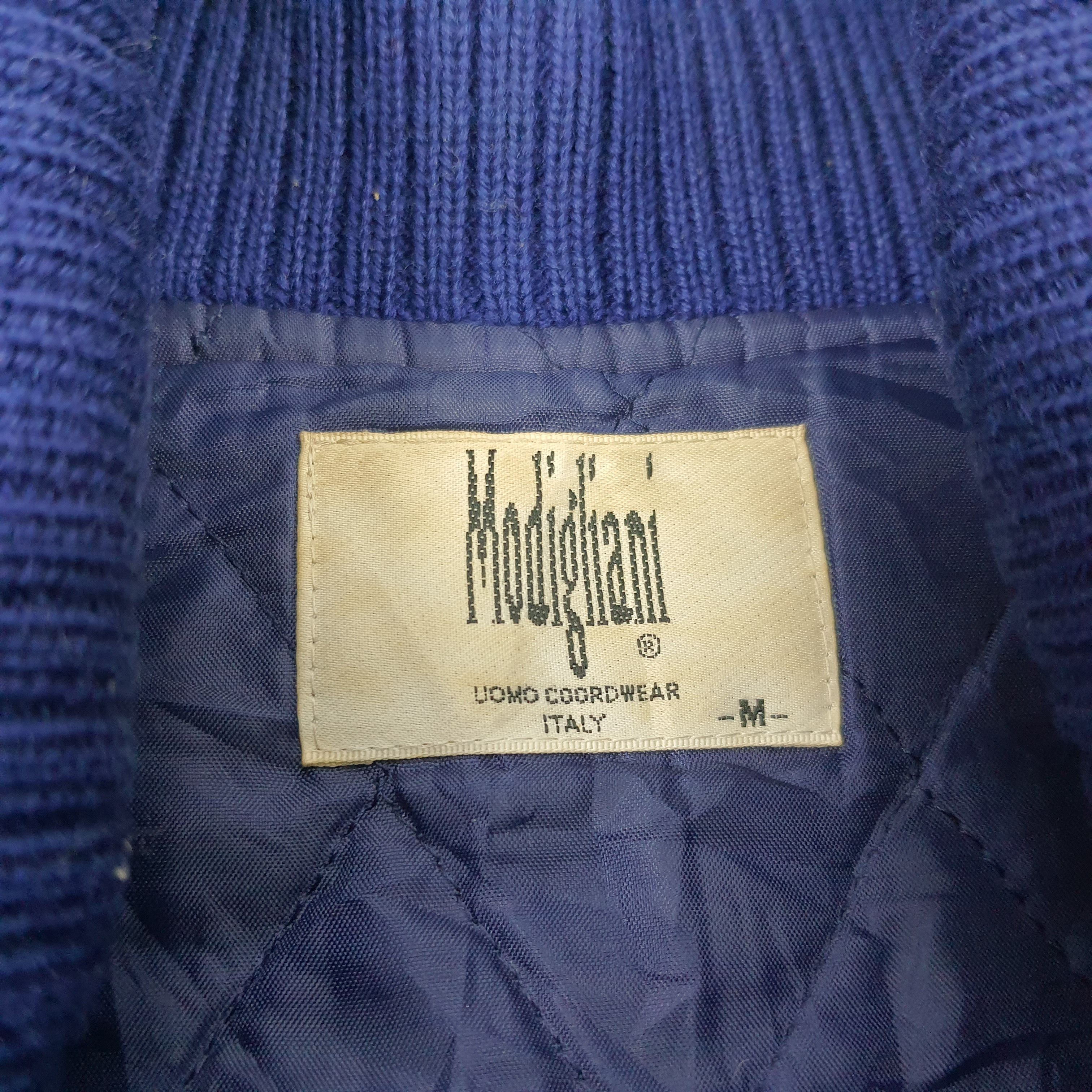 Other Vintage Modigliani Italian Designer Knitted Jacket Size US XL / EU 56 / 4 - 5 Thumbnail