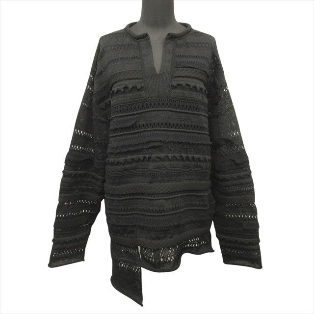 Yohji Yamamoto Yohji Yamamoto Y's STRIPE LONG SLEEVE PULLOVER Size US M / EU 48-50 / 2 - 6 Thumbnail
