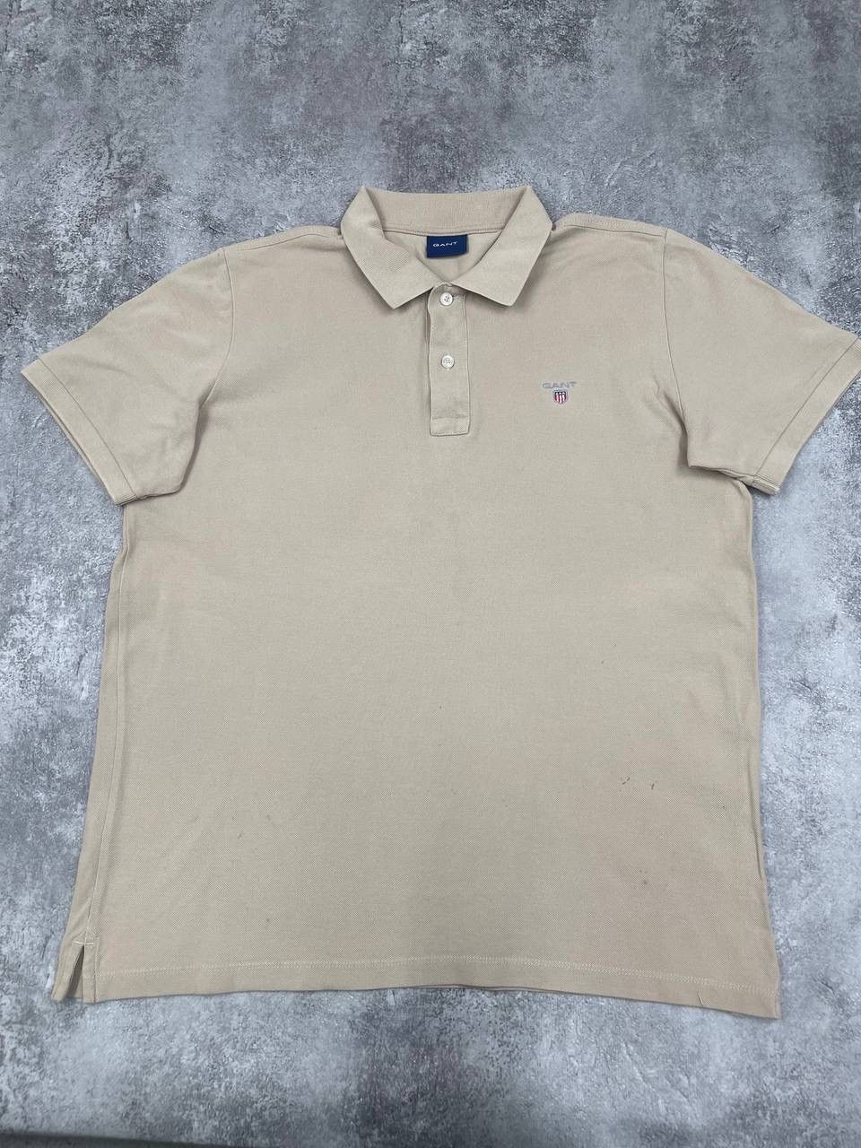 Gant Gant Men Polo T-Shirt Beige Size L Size US L / EU 52-54 / 3 - 1 Thumbnail