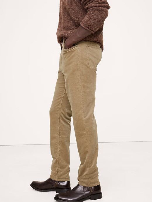 Banana Republic Banana Republic SLIM STRETCH CORDUROY Pants Size US 30 / EU 46 - 9 Thumbnail