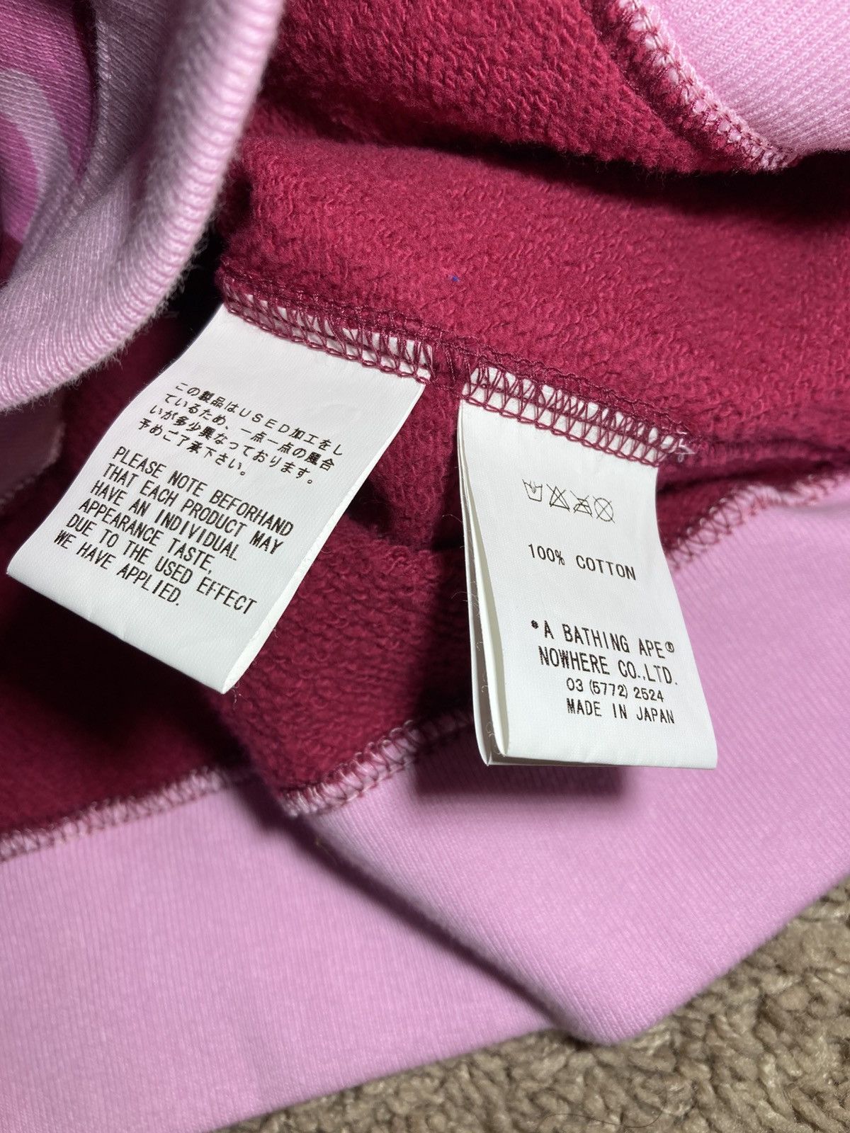 Bape 2008 Bape Apee Sta Full Zip Pink Camo Multi Hoodie Nigo Size US S / EU 44-46 / 1 - 8 Thumbnail