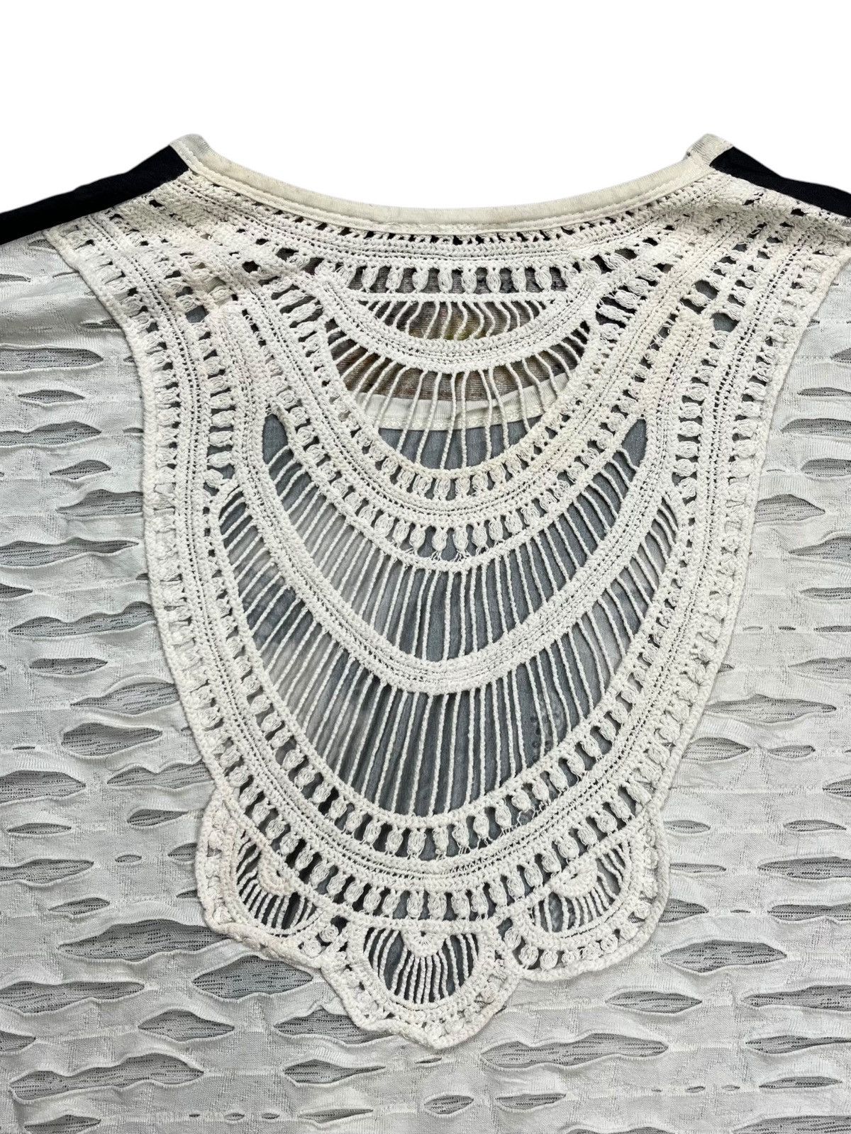 20471120 × Beauty Beast × Hysteric Glamour 2000s Talwarsons - Printed Face Glamour Top Size M / US 6-8 / IT 42-44 - 7 Thumbnail