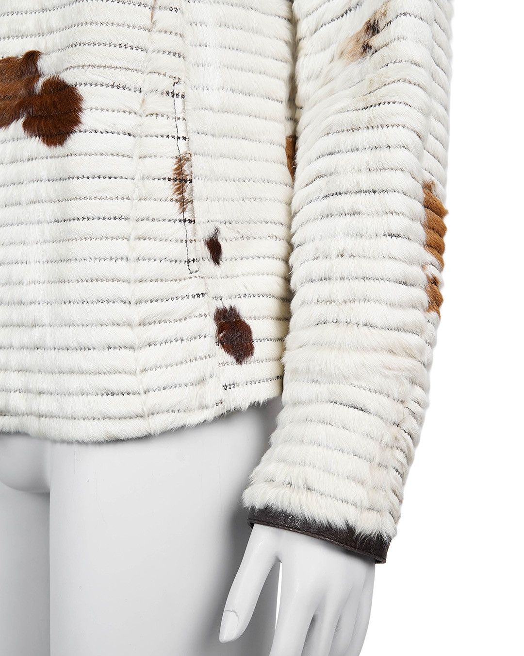 Emporio Armani Emporio Armani F/W2008 Cowhide Fur Jacket Size L / US 10 / IT 46 - 9 Thumbnail