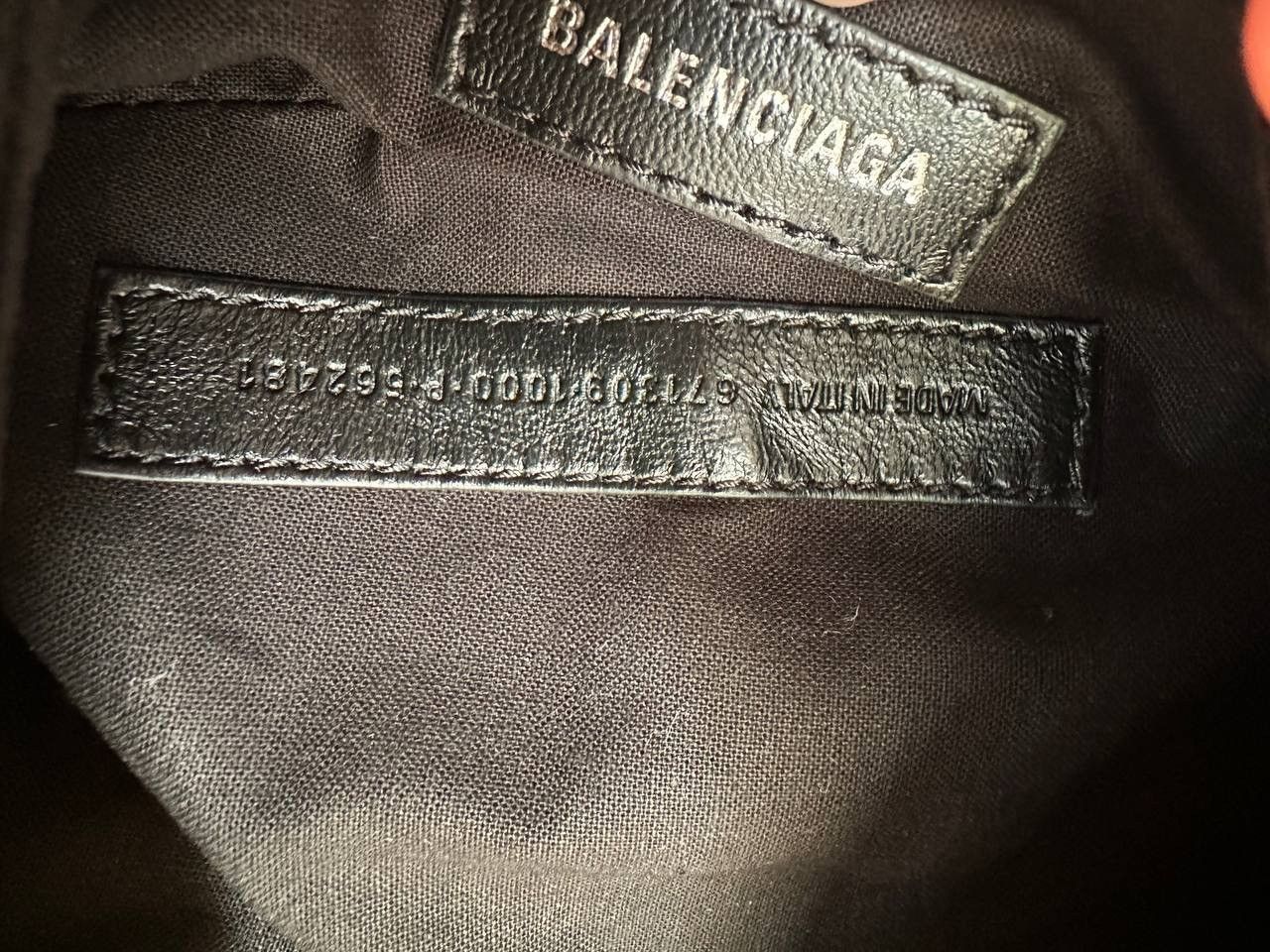 Balenciaga Balenciaga Le Cagole Bag women black logo 100% Auth Size:XS Size ONE SIZE - 10 Thumbnail