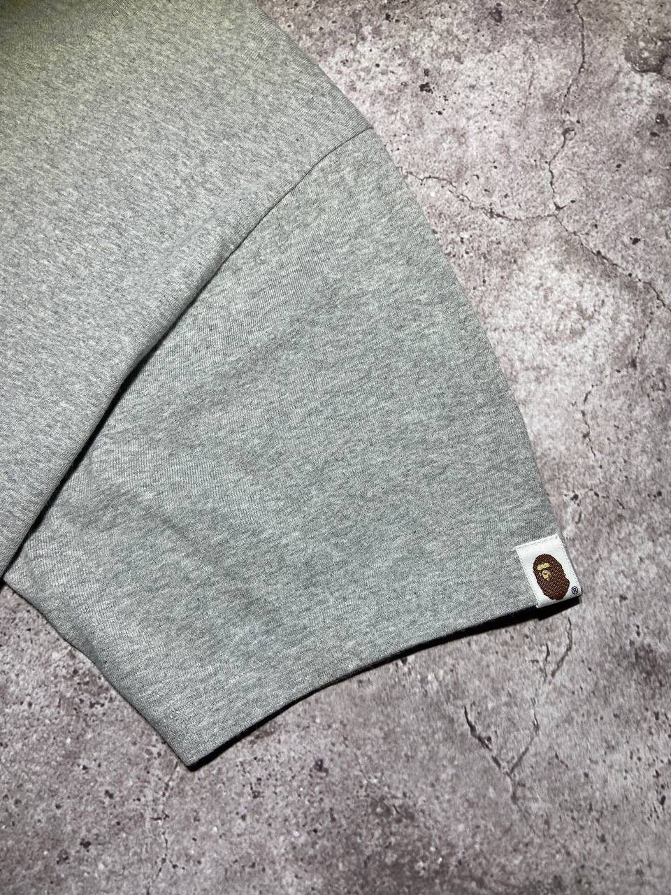 Bape Bape Streetwear Gray Basic T-shirt Cotton Size US M / EU 48-50 / 2 - 5 Thumbnail
