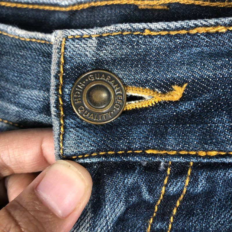 Jean Vintage Topvalu Brand Men Denim Jean Size US 33 - 8 Thumbnail
