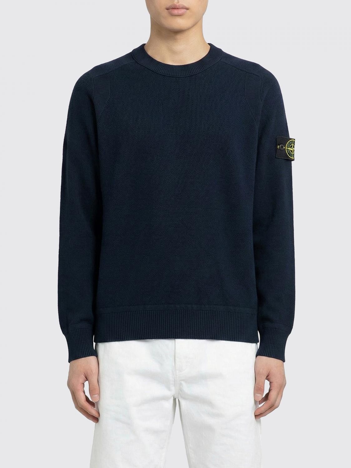 Stone Island Stone Island Sweater Men Blue Size US XL / EU 56 / 4 - 1 Thumbnail