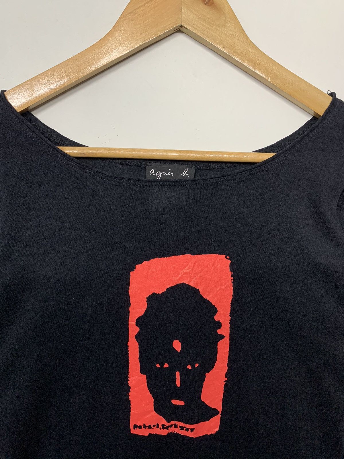 agnes b. Rare Agnes B X Rafael Gray Longsleeve T Shirt Size XS / US 0-2 / IT 36-38 - 4 Thumbnail