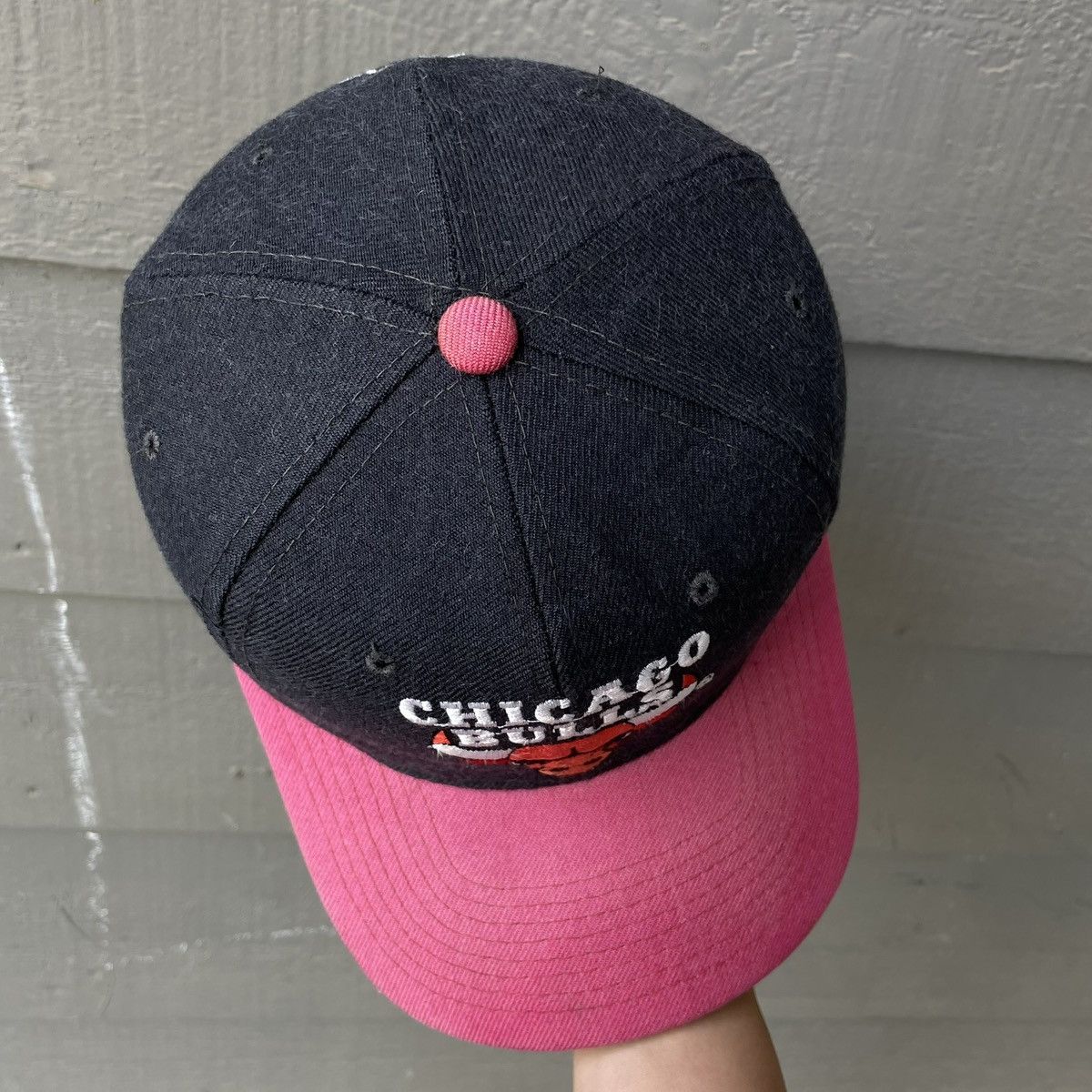 Starter Vintage Chicago Bulls Starter Plain Logo Snapback Hat Wool Size ONE SIZE - 6 Thumbnail