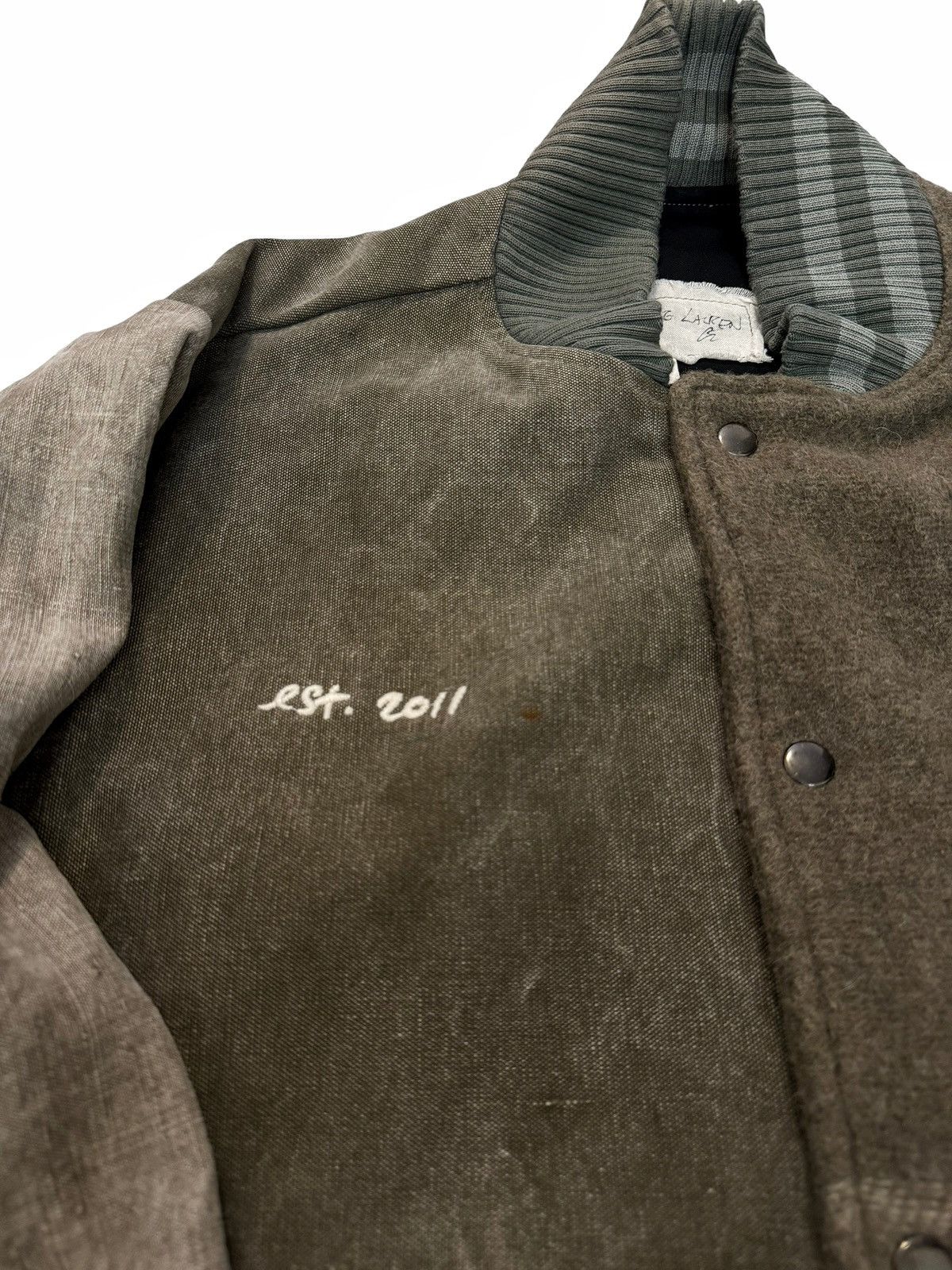 Greg Lauren LIMITED 2023 Vintage Duffle / Blanket Scraps Varsity Size US M / EU 48-50 / 2 - 10 Thumbnail