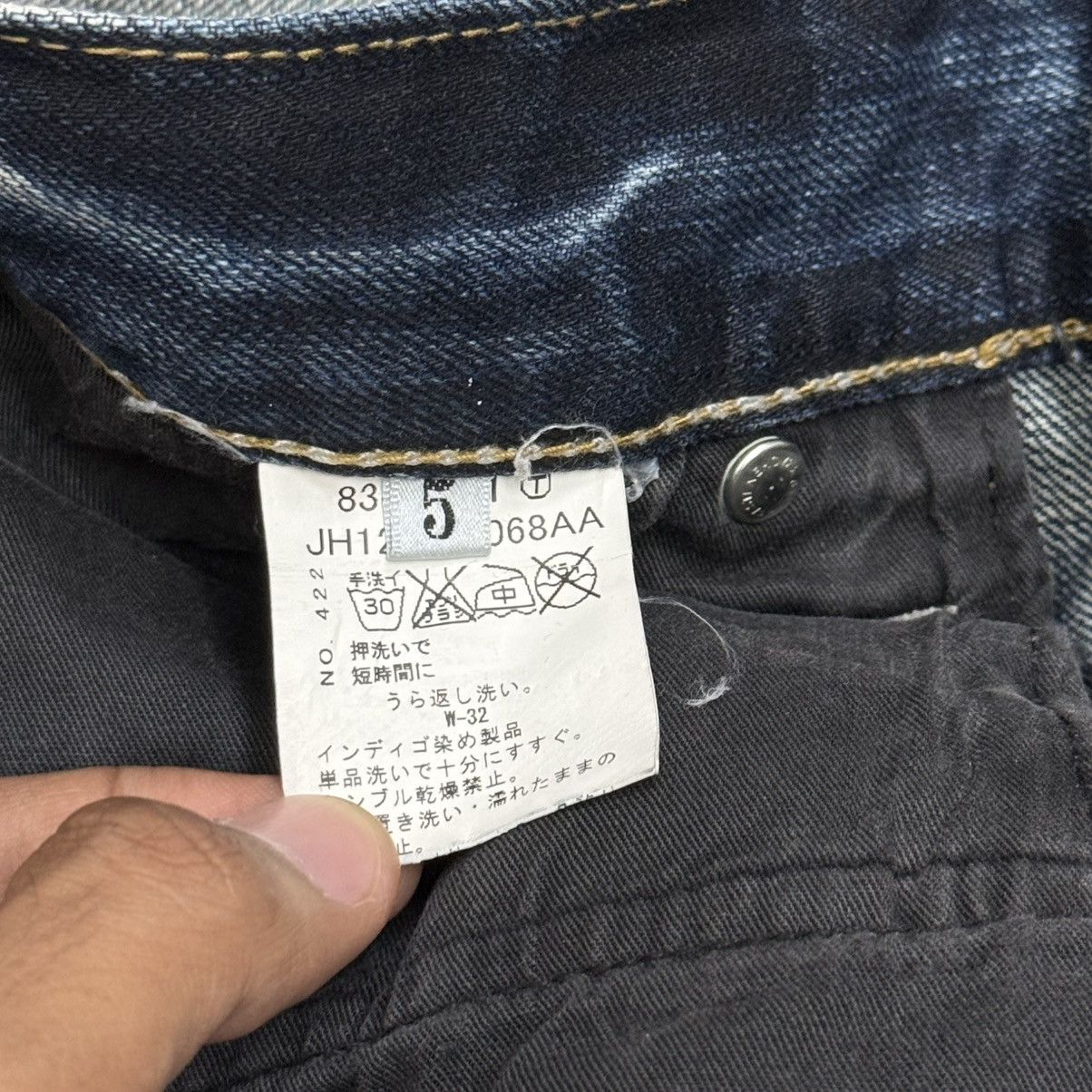 Boycott Boycott Lightning Wash Whisker Distressed Denim Pant Size US 34 / EU 50 - 19 Thumbnail