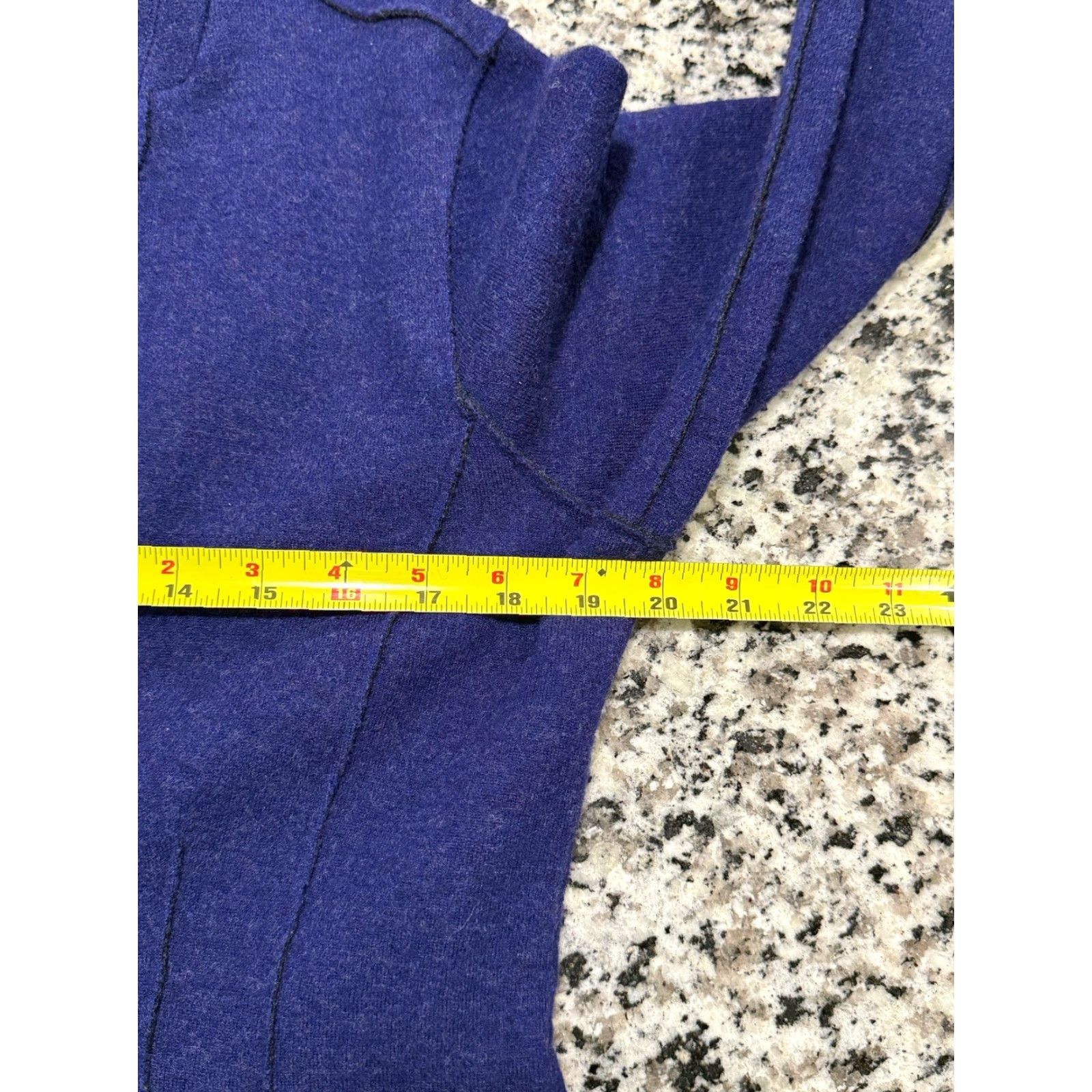 Eileen Fisher Eileen Fisher Felted Merino Doubleknit Shaped Jacket Ultramarine Womens Medium Size M / US 6-8 / IT 42-44 - 4 Thumbnail