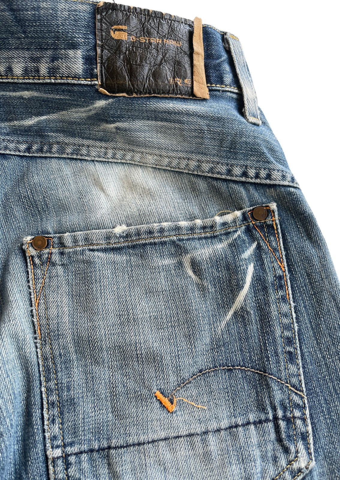 G-Star G-Star Distressed Denim Size US 30 / EU 46 - 8 Thumbnail