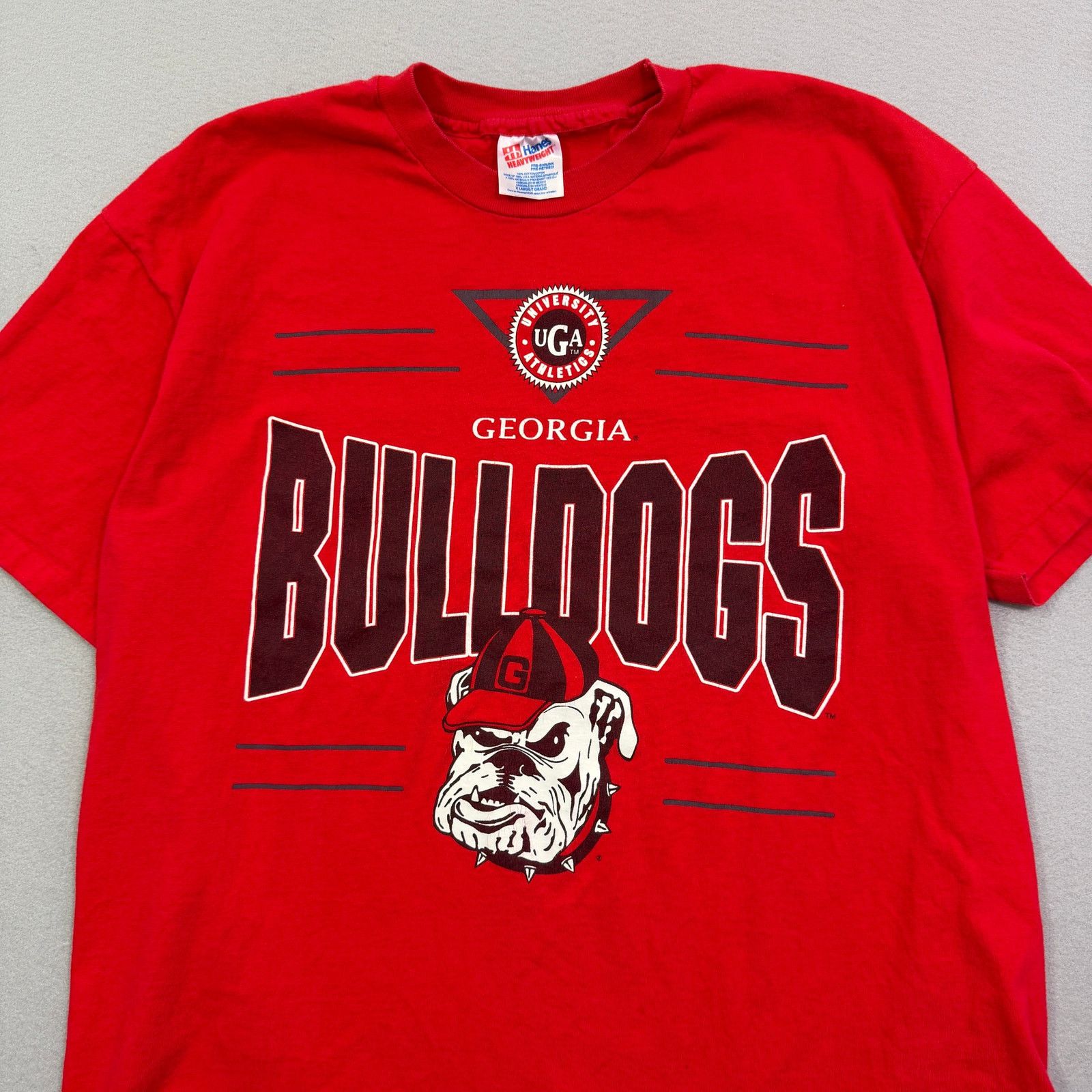 Vintage Vintage Georgia Bulldogs Shirt Men Extra Large Single Stitch Size US XL / EU 56 / 4 - 2 Thumbnail