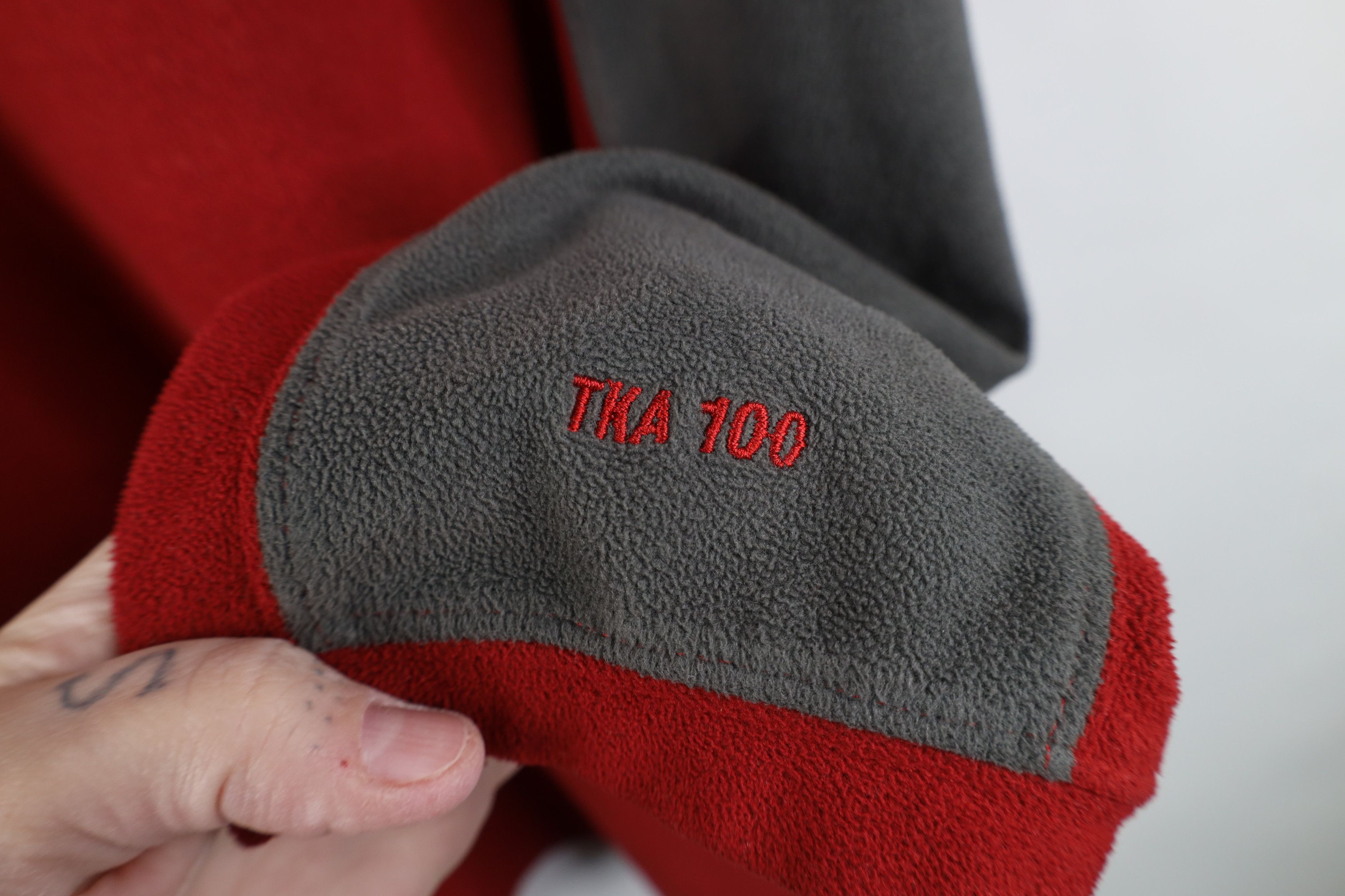 The North Face Vintage The North Face TKA 100 1/4 Half Zip Fleece Sweater Size US L / EU 52-54 / 3 - 12 Thumbnail