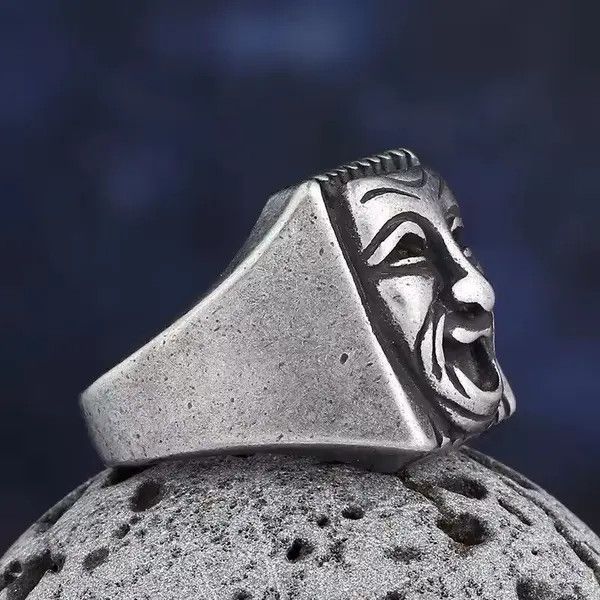 Vintage Vntg Smile Face Ring (size 7-13) Size ONE SIZE - 5 Thumbnail