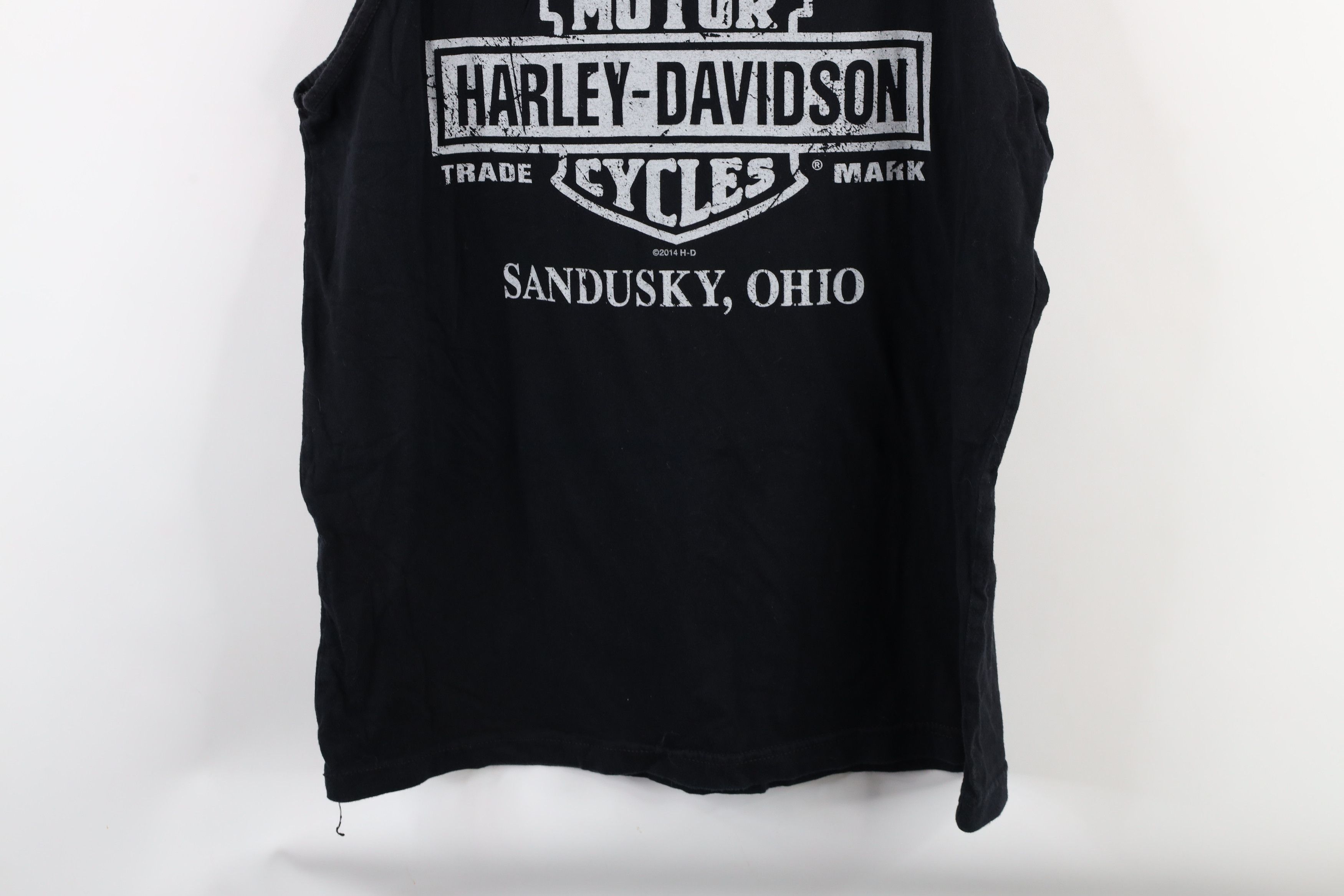Harley Davidson × Vintage Vintage Y2K Harley Davidson Bike Week Skull Tank Top T-Shirt Size US L / EU 52-54 / 3 - 13 Thumbnail
