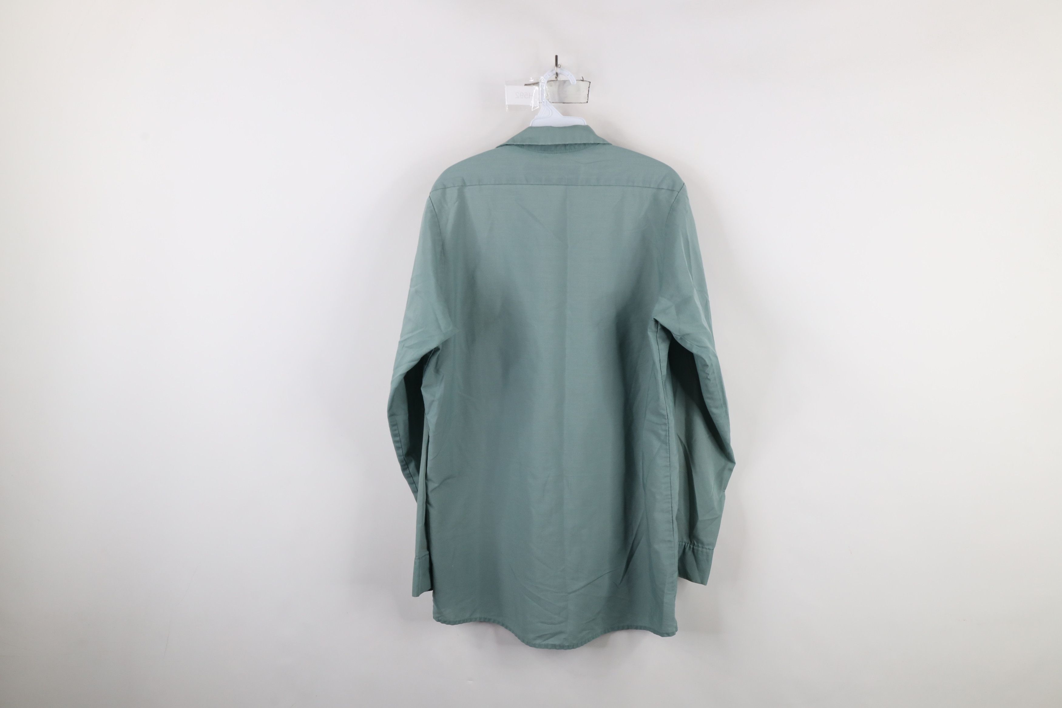 Vintage Vintage 70s Streetwear Workwear Mechanic Button Shirt Mint Size US M / EU 48-50 / 2 - 13 Thumbnail