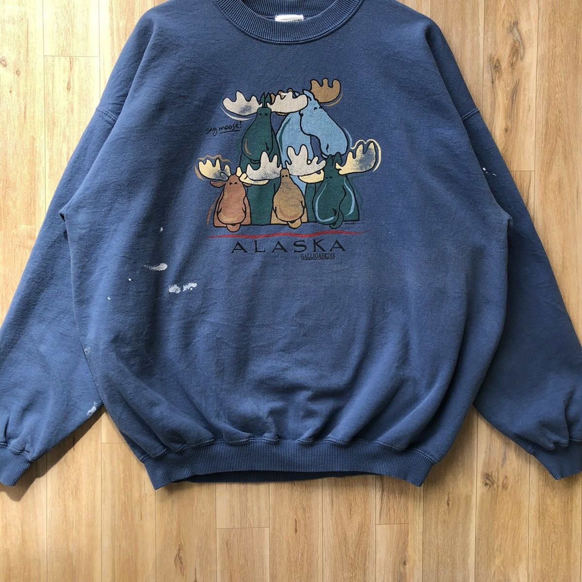 Vintage Vintage Galligaskins Juneau Alaska Pullover Sweatshirt Size US XL / EU 56 / 4 - 4 Thumbnail