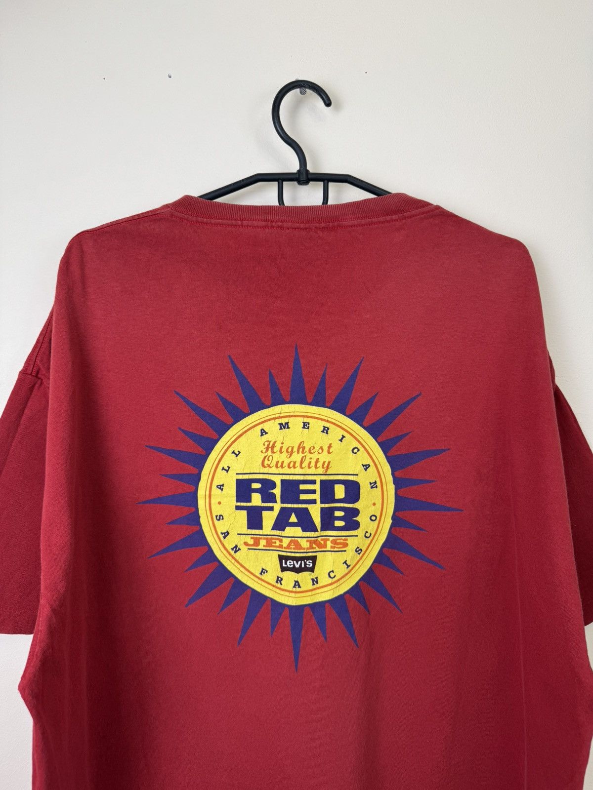 Levi's Vintage Levis T shirt Red Tab Red XL Streetwear Size US L / EU 52-54 / 3 - 7 Thumbnail