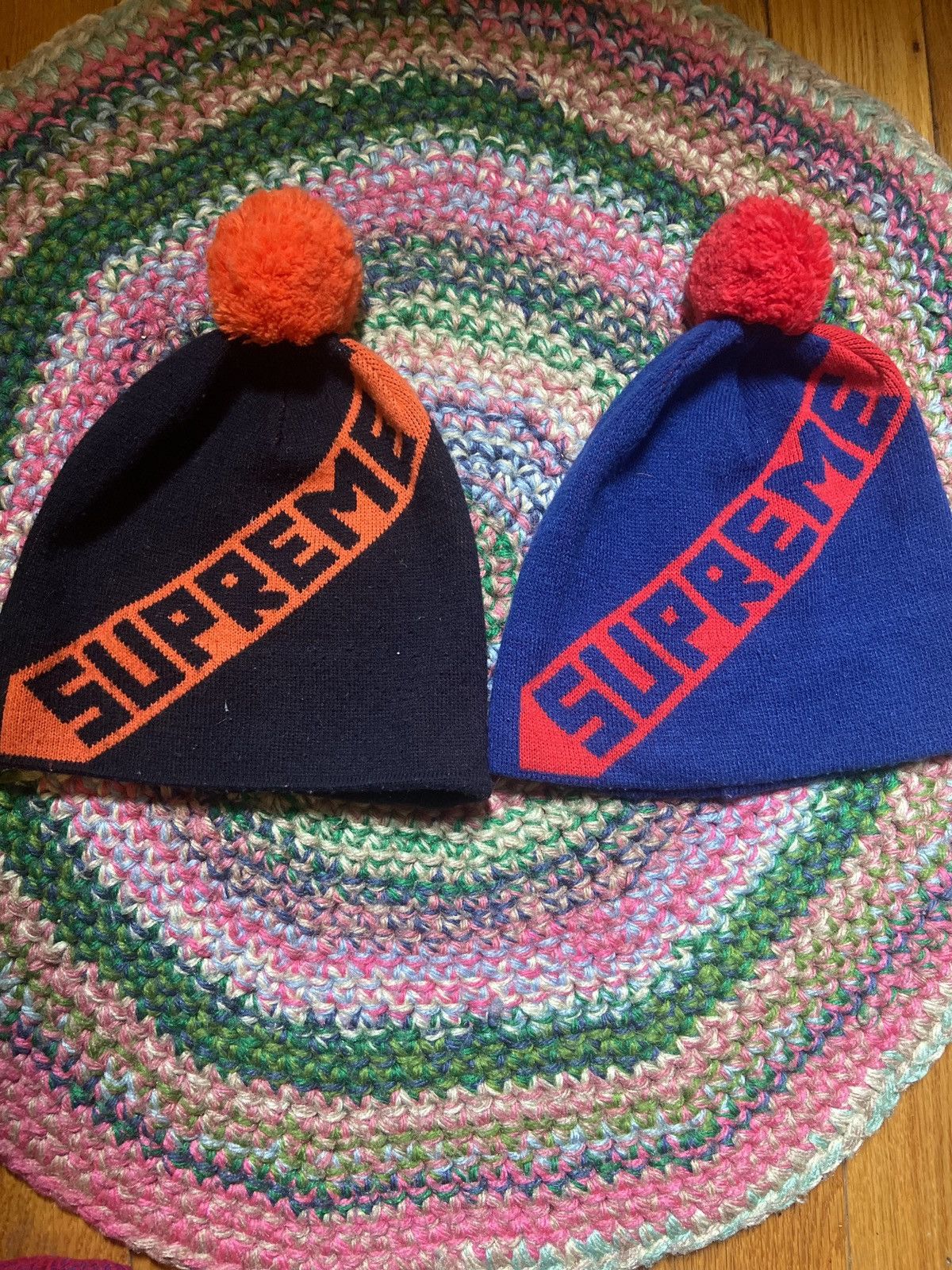 Supreme Supreme Pom-Pom Beanie Bundle Size ONE SIZE - 1 Thumbnail