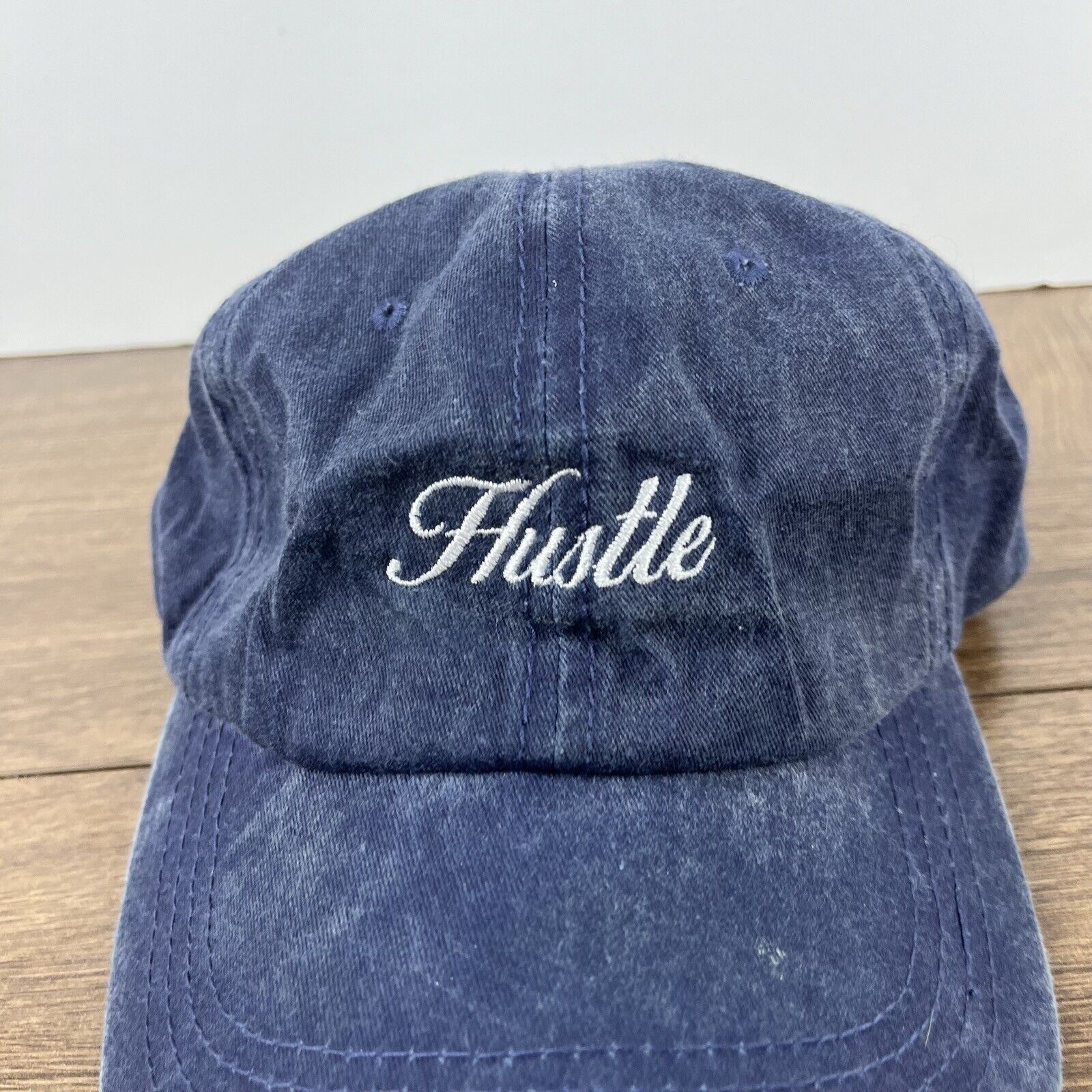 Other Hustle Hat Blue Hustle Adjustable Hat Blue Adjustable Hat Bl Size ONE SIZE - 7 Thumbnail