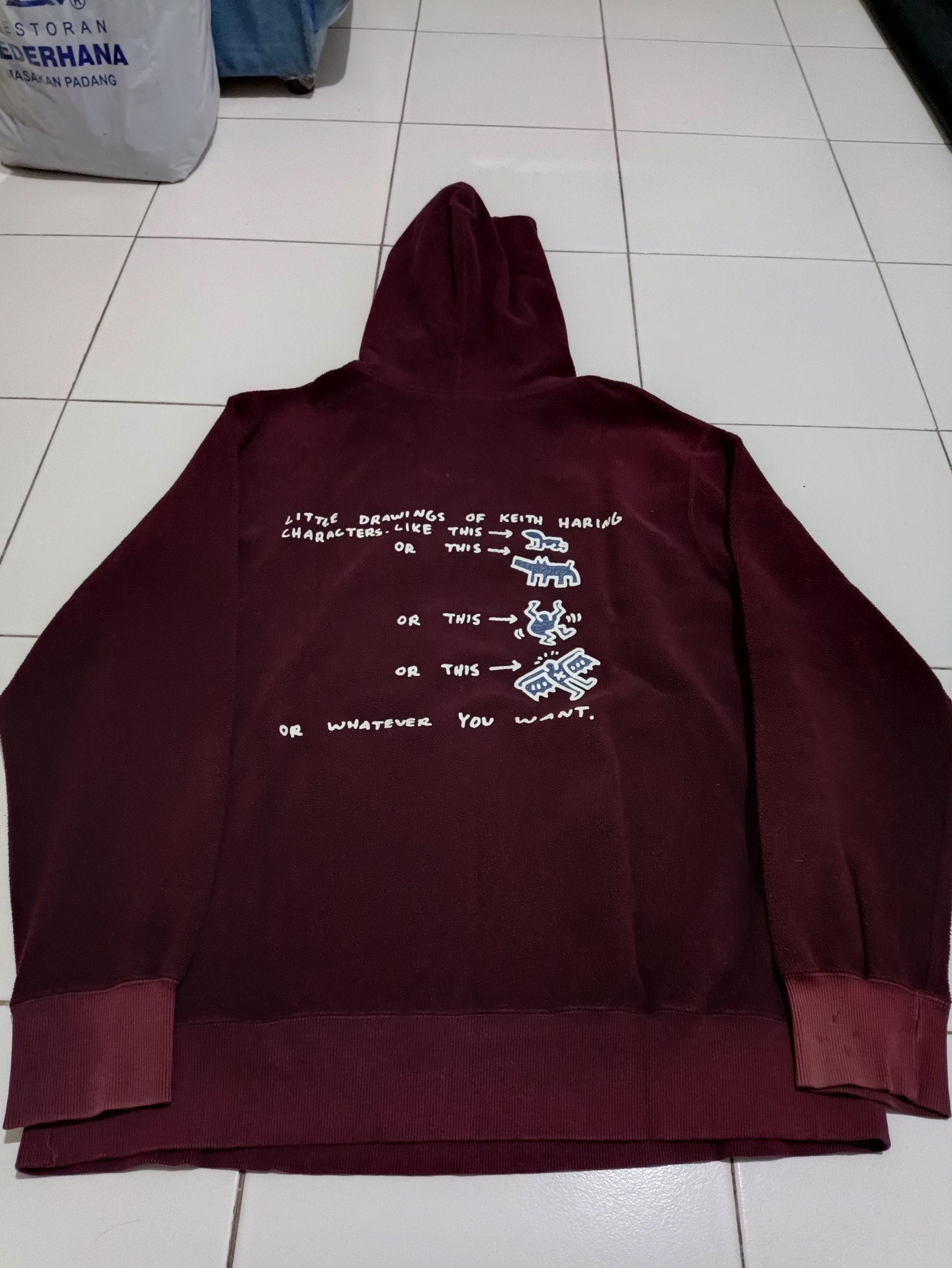 Keith Haring Keith Haring Hoodie Rare Size US XL / EU 56 / 4 - 3 Thumbnail