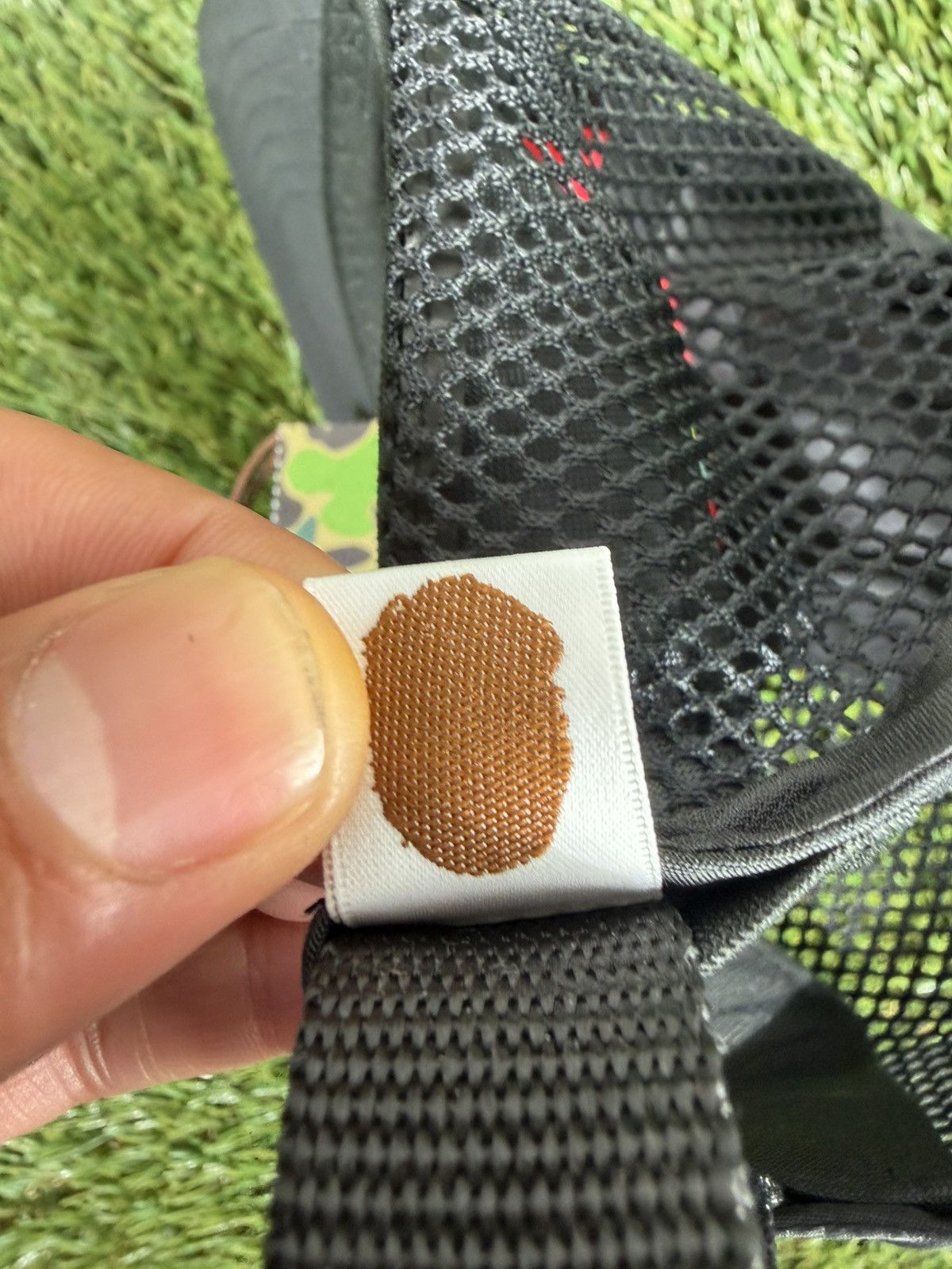 Bape BAPE (A Bathing Ape) Mesh Panel Camp Cap Size ONE SIZE - 5 Thumbnail