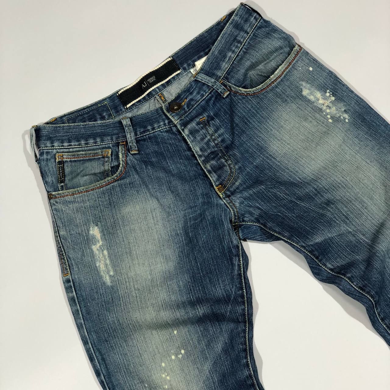 Armani × Jean × Vintage Vintage Armani Jeans Denim Pants Size US 32 / EU 48 - 2 Thumbnail