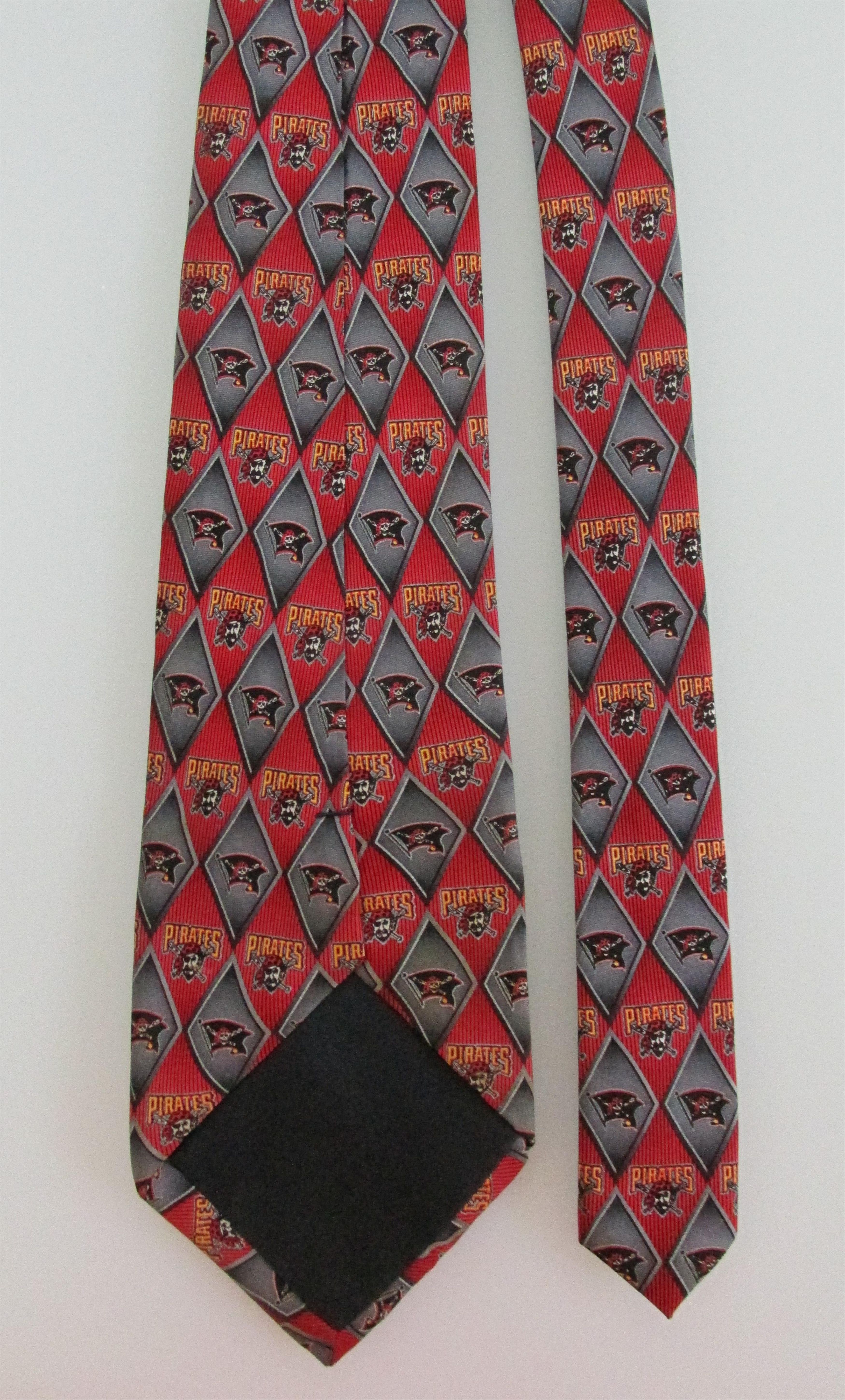 Other Pittsburg Pirates Logo Men's Silk Tie Size ONE SIZE - 3 Thumbnail