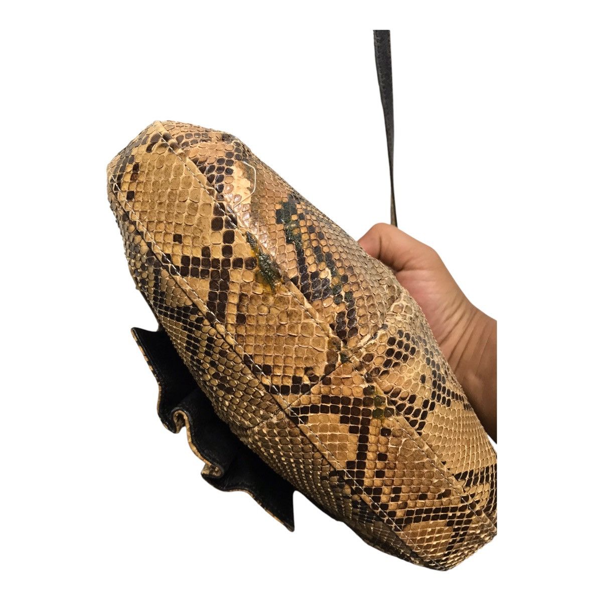 Designer × Hysteric Glamour × If Six Was Nine Exoctic Hollywood Skin Snake Sling Bag Size ONE SIZE - 6 Thumbnail