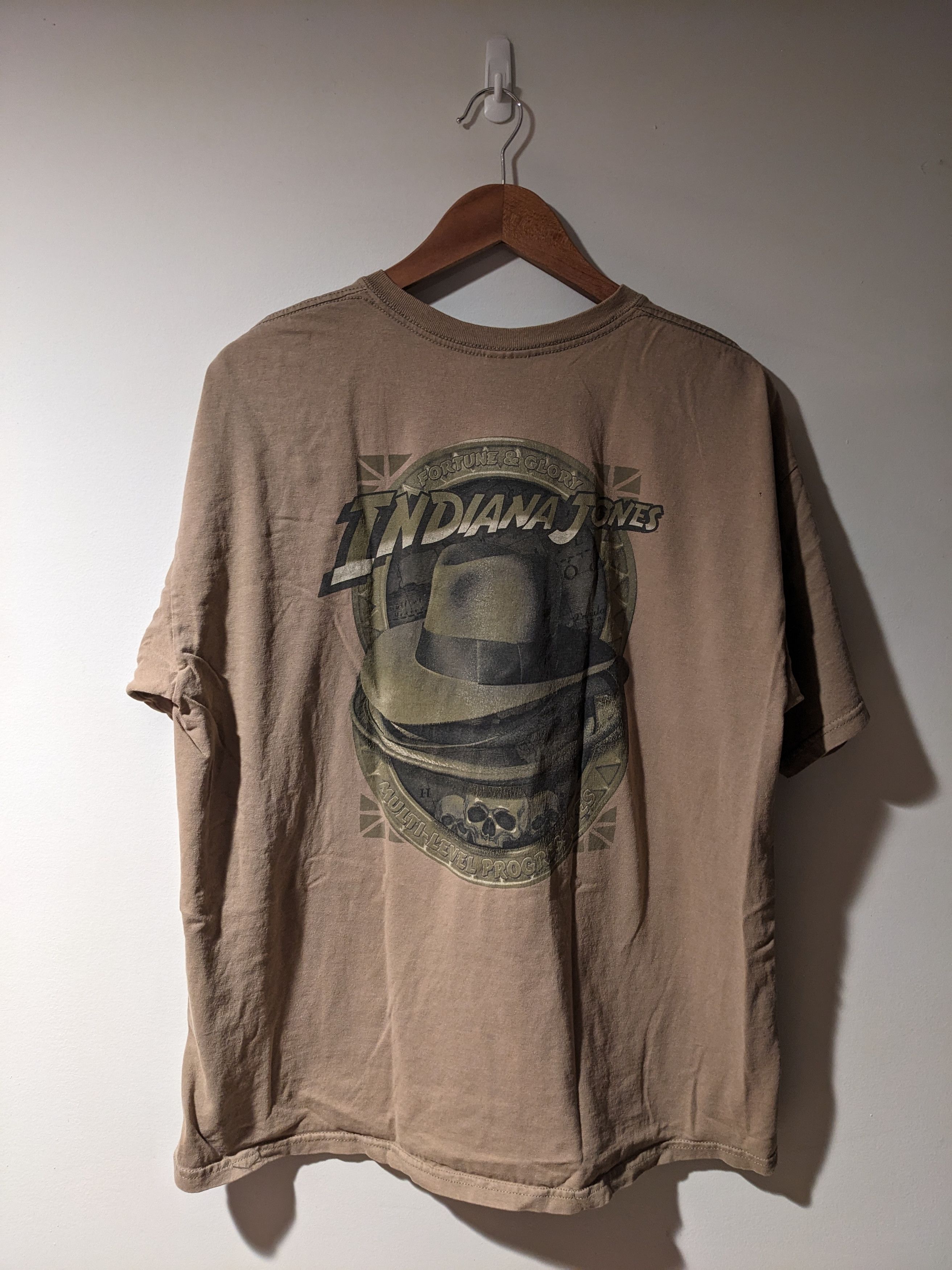 Vintage Vintage Indiana Jones Fortune & Glory Multi-Level T-Shirt Size US XL / EU 56 / 4 - 1 Thumbnail