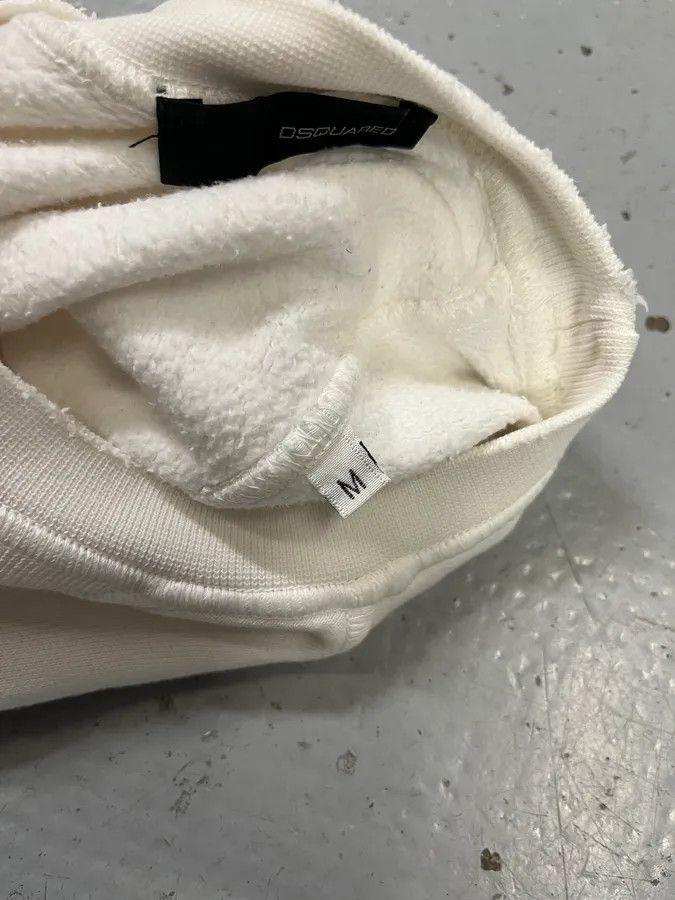 Dsquared2 AW2007 Dsquared2 Doberman Print White Crewneck Sweatshirt Size US M / EU 48-50 / 2 - 12 Thumbnail