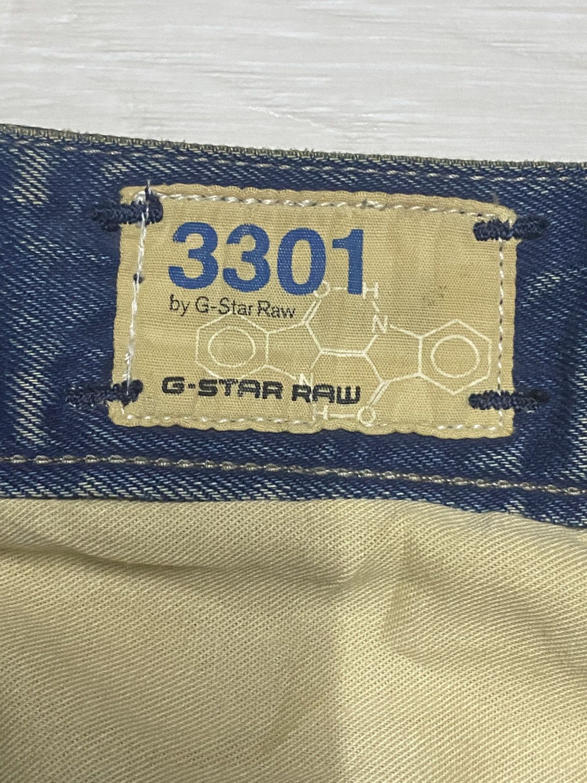 G-Star × Marc Newson Vintage GStar Raw 3301 Denim Mud Wash Jeans Size US 35 - 13 Thumbnail