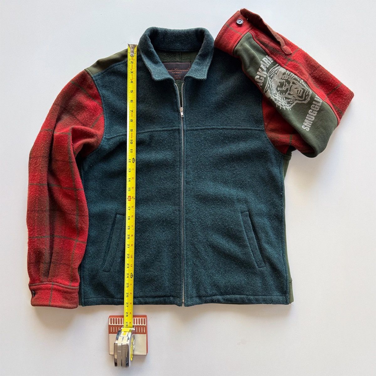 Undercover AW03 Paper Doll Hybrid Reconstructed Wool Jacket Size US M / EU 48-50 / 2 - 14 Thumbnail