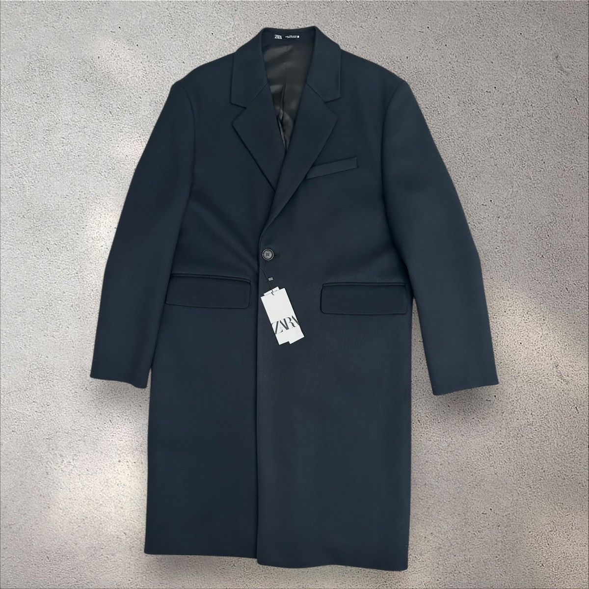 Zara Zara Twill Long Coat Size US M / EU 48-50 / 2 - 1 Thumbnail