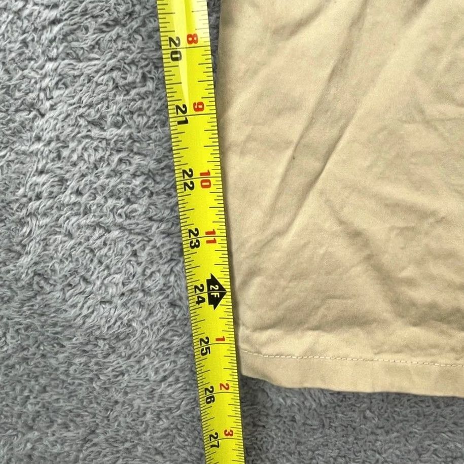 Suitsupply Suitsupply Suit Pants Mens 36x26 Beige Cotton Slacks Dress Formal Chino Classic Front Flat Front Straight 2 Piece Classic Mens Size 36R - 7 Thumbnail