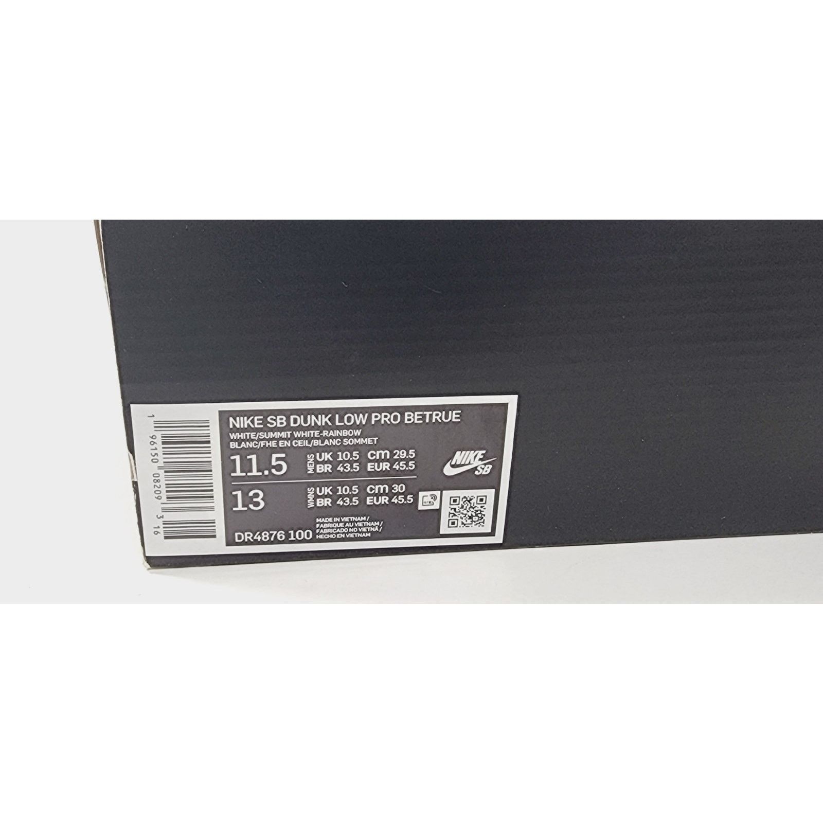 Nike Nike SB Dunk Low Pro "Be True" | DR4876-100 | Men Size 9.5 Size US 11.5 / EU 44-45 - 14 Thumbnail