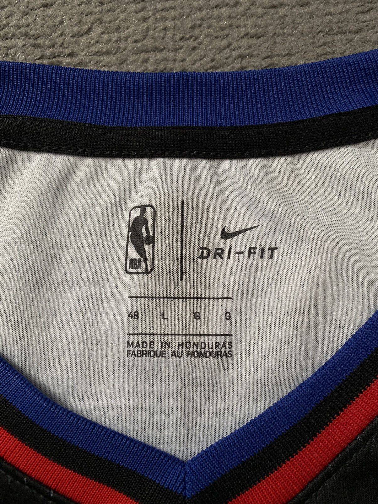 NBA × Nike Nike NBA Philadelphia 76ers Ben Simmons Jersey City Edition Size US L / EU 52-54 / 3 - 12 Thumbnail