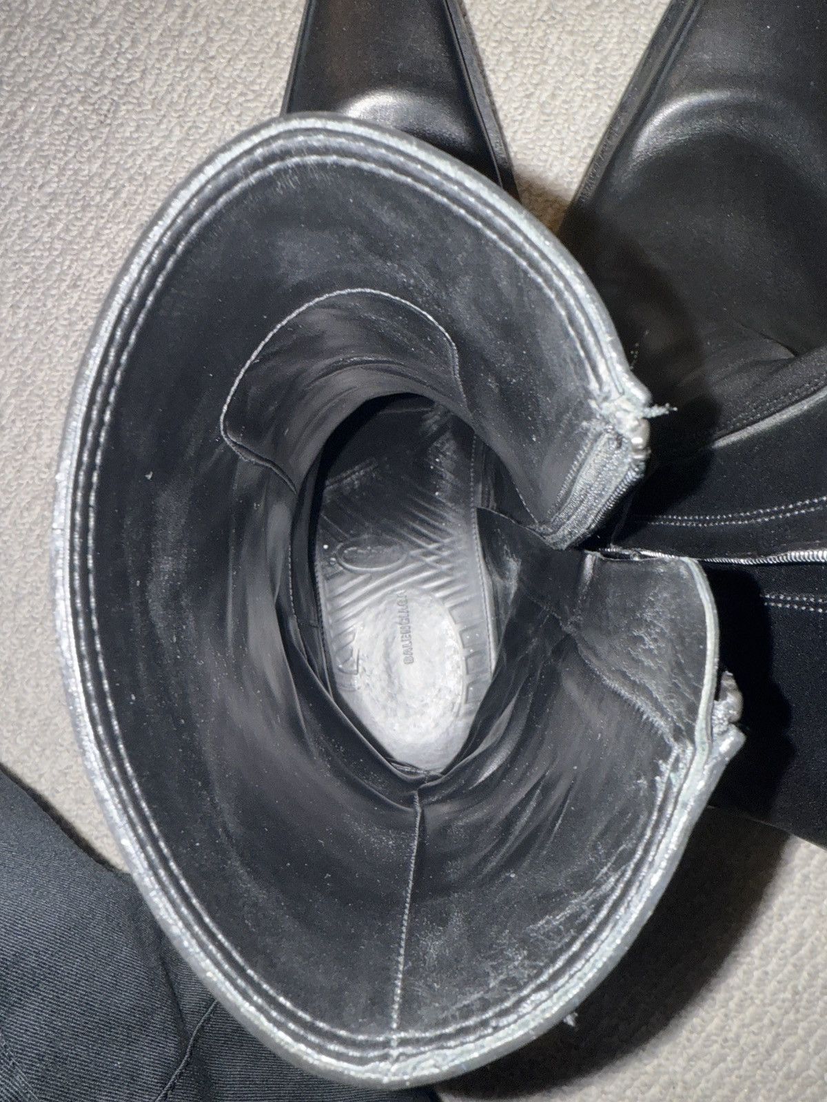 Balenciaga Balenciaga Santiago Heeled Ankle Boots Size US 12 / EU 45 - 3 Thumbnail