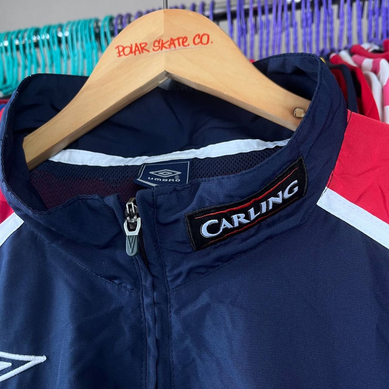 Umbro Glasgow Rangers 2007/2008 Football Soccer Track Jacket Size US XXL / EU 58 / 5 - 3 Thumbnail