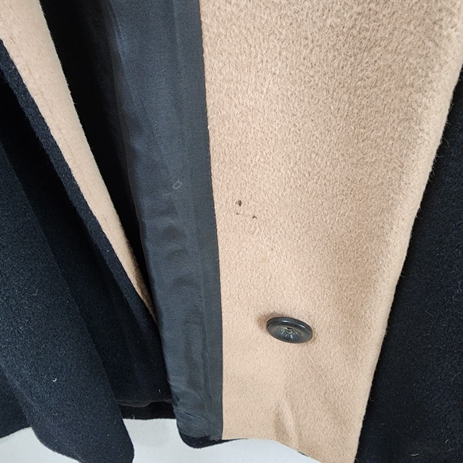 Other Pierrette Black Superangora Wool Cashmere Overcoat Size 6 Size M / US 6-8 / IT 42-44 - 8 Thumbnail