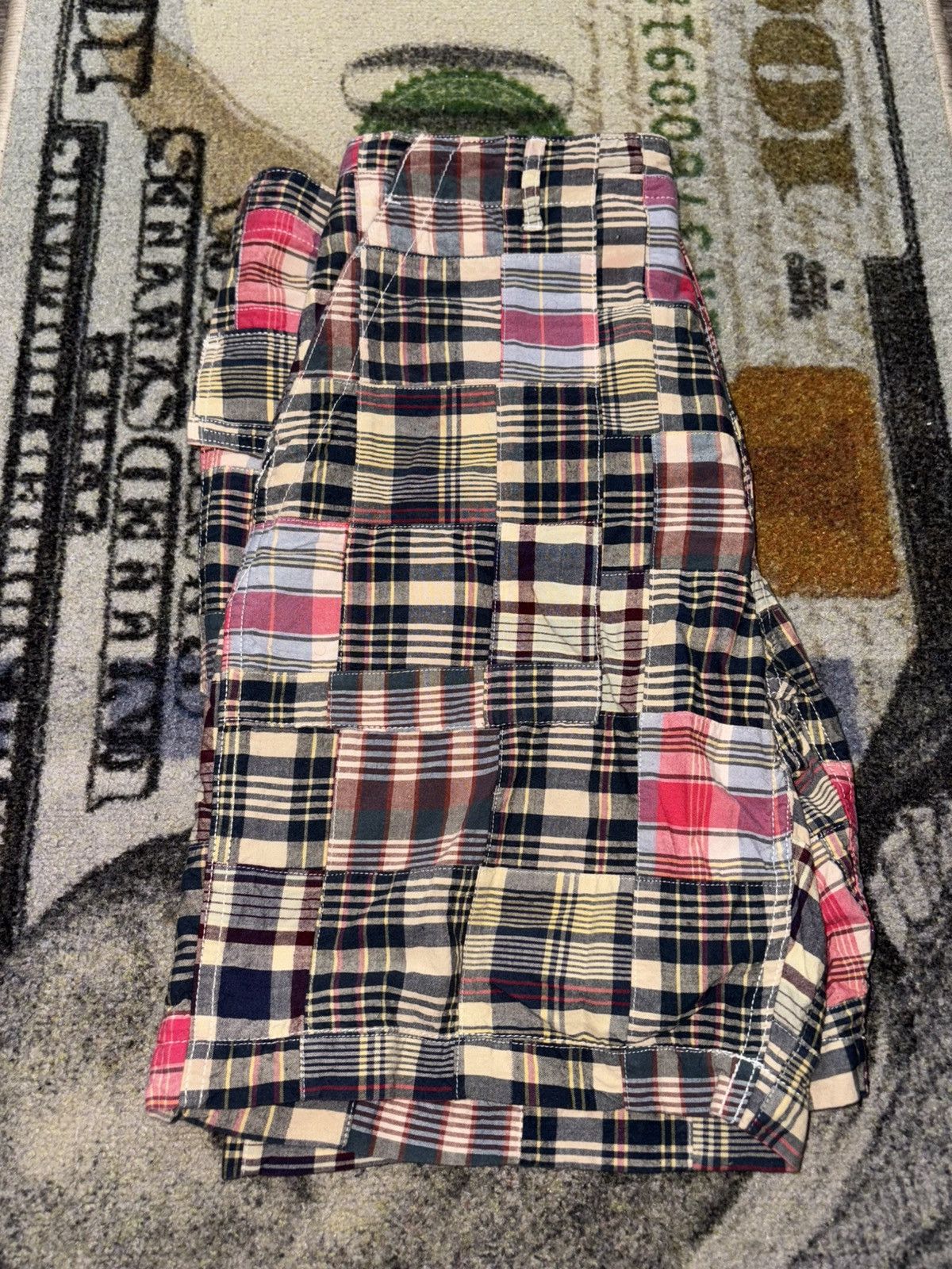 Engineered Garments × Palace Palace Engineered Garments Patch Work Madras Short (MEDIUM) Size US 30 / EU 46 - 4 Thumbnail