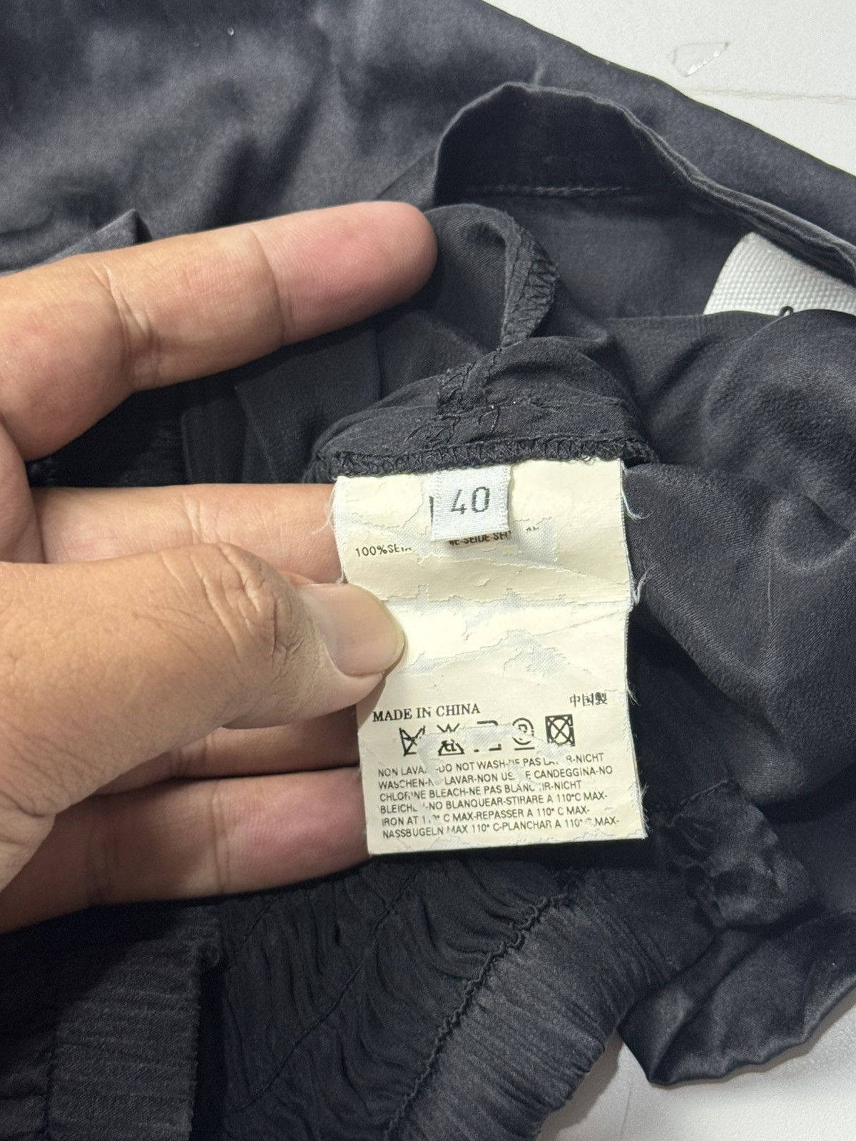 Maison Margiela Maison Martin Margiela Mini Skirt Silk Size 27" / US 4 / IT 40 - 10 Thumbnail