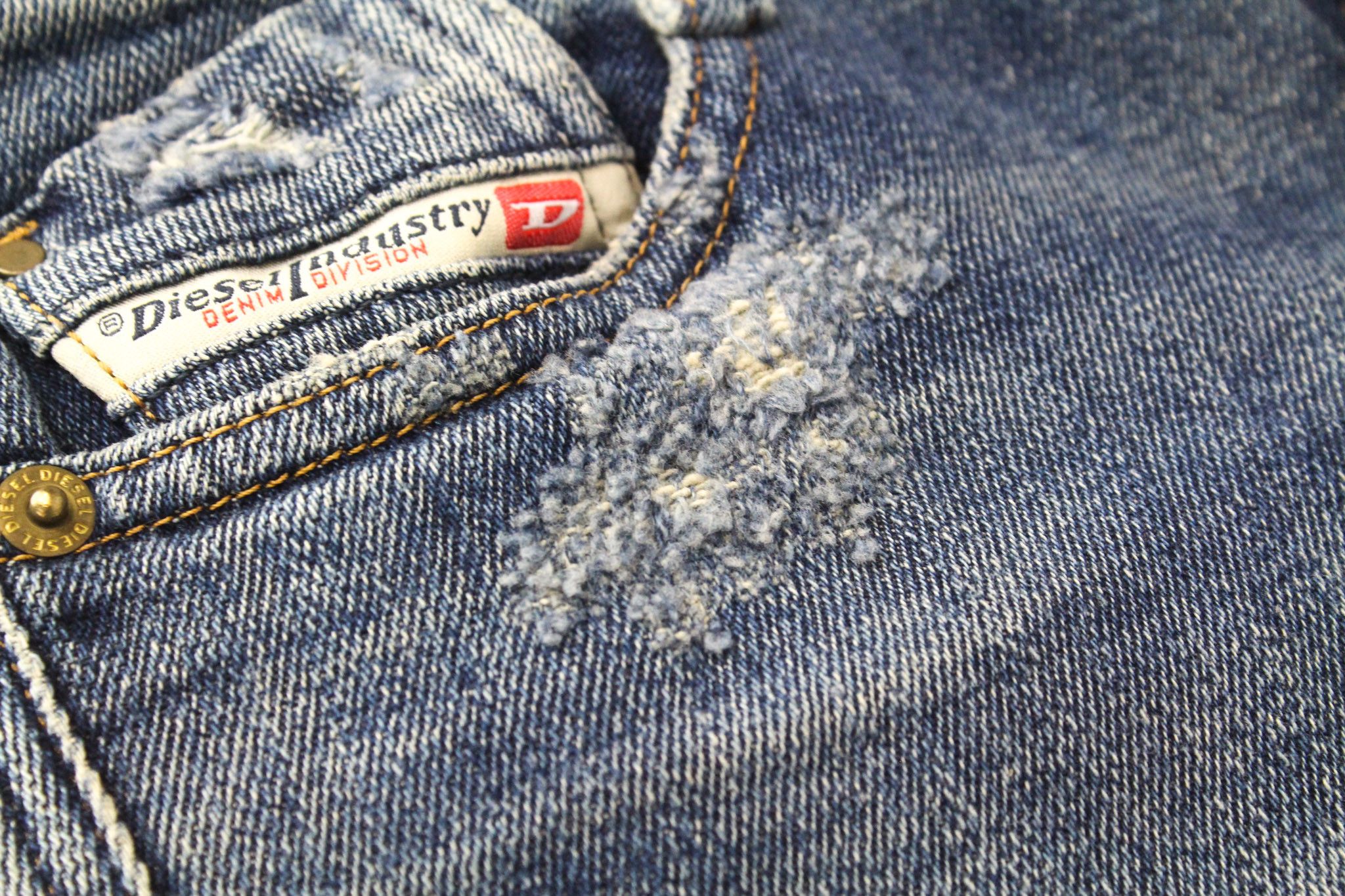 Diesel D-RIFTY 0890Y W23/L30 Blue Girls Jeans 71339 Size 23" - 11 Thumbnail