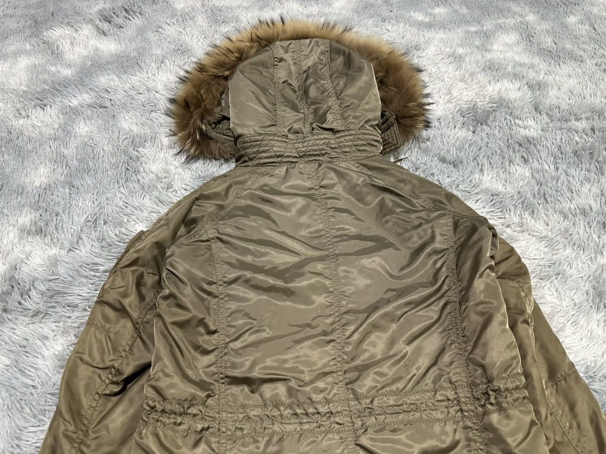 GOA 🔥Y2K Archived Goa Raccoon Fur Parka Military Jacket Vkei Size US L / EU 52-54 / 3 - 16 Thumbnail