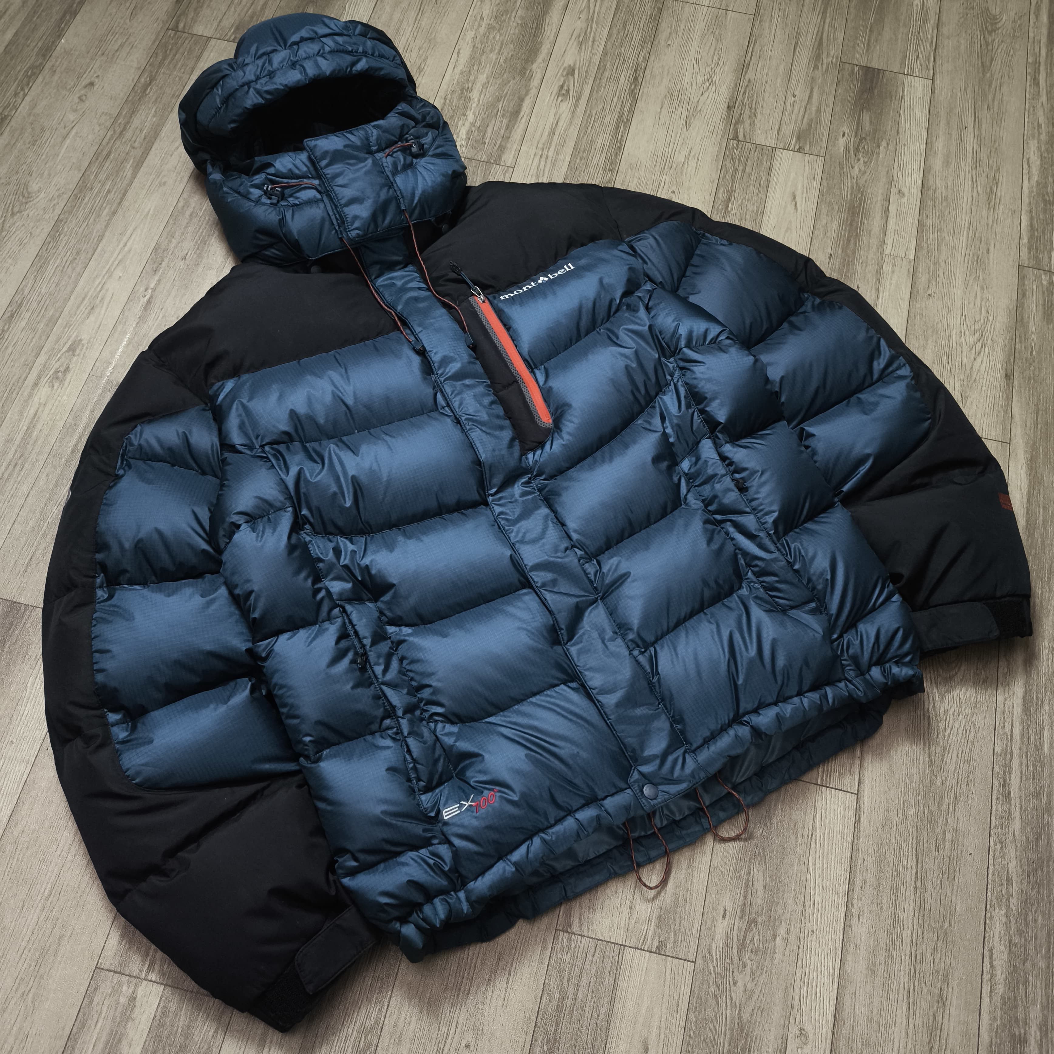 Montbell Montbell Two tone Ex700+ Windstopper Puffer Down Jacket Size US XL / EU 56 / 4 - 7 Thumbnail